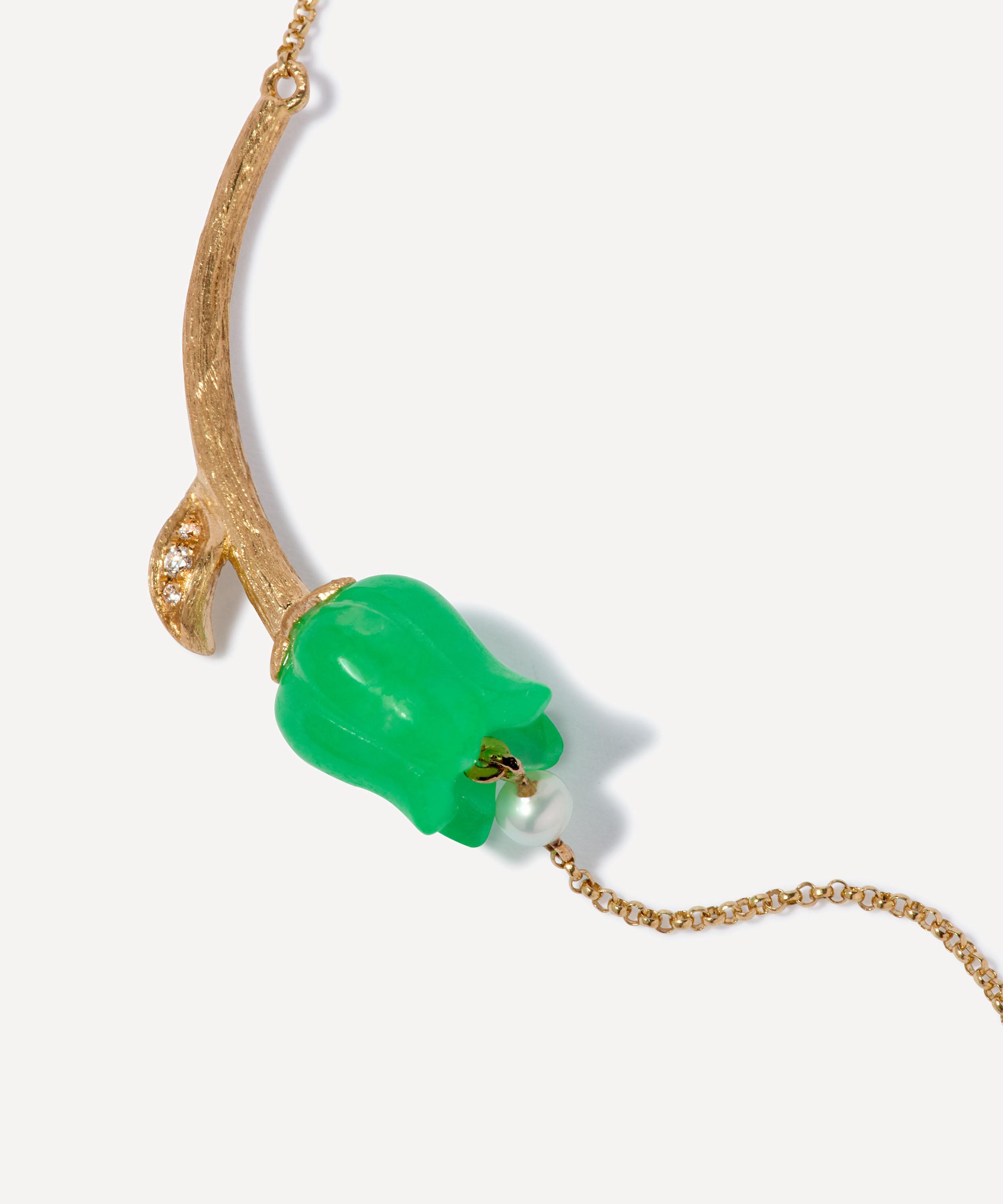 Annoushka - 18ct Gold Tulip Pendant Necklace image number 2