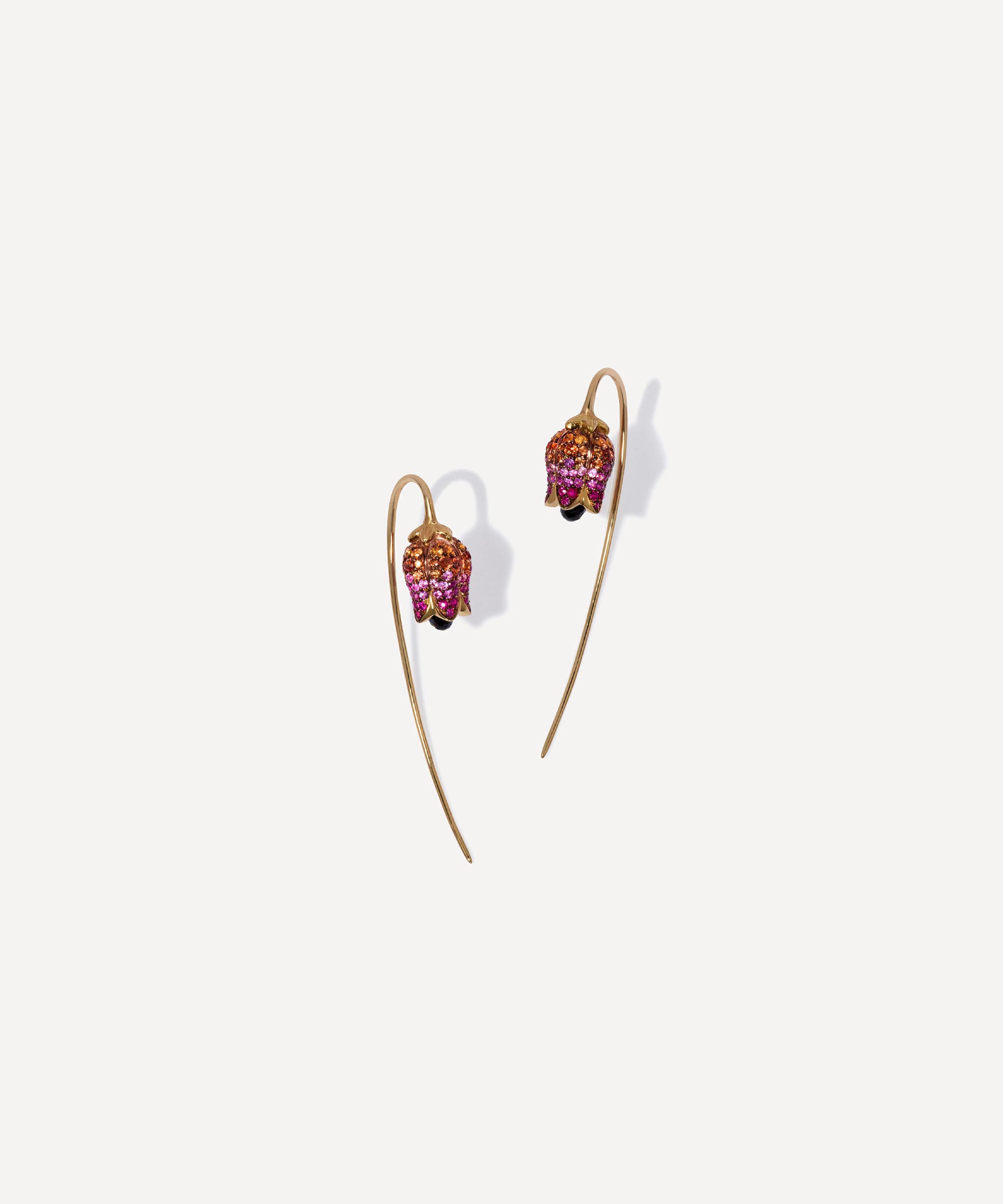 Annoushka - 18ct Gold Tulip French Hook Earrings image number 0
