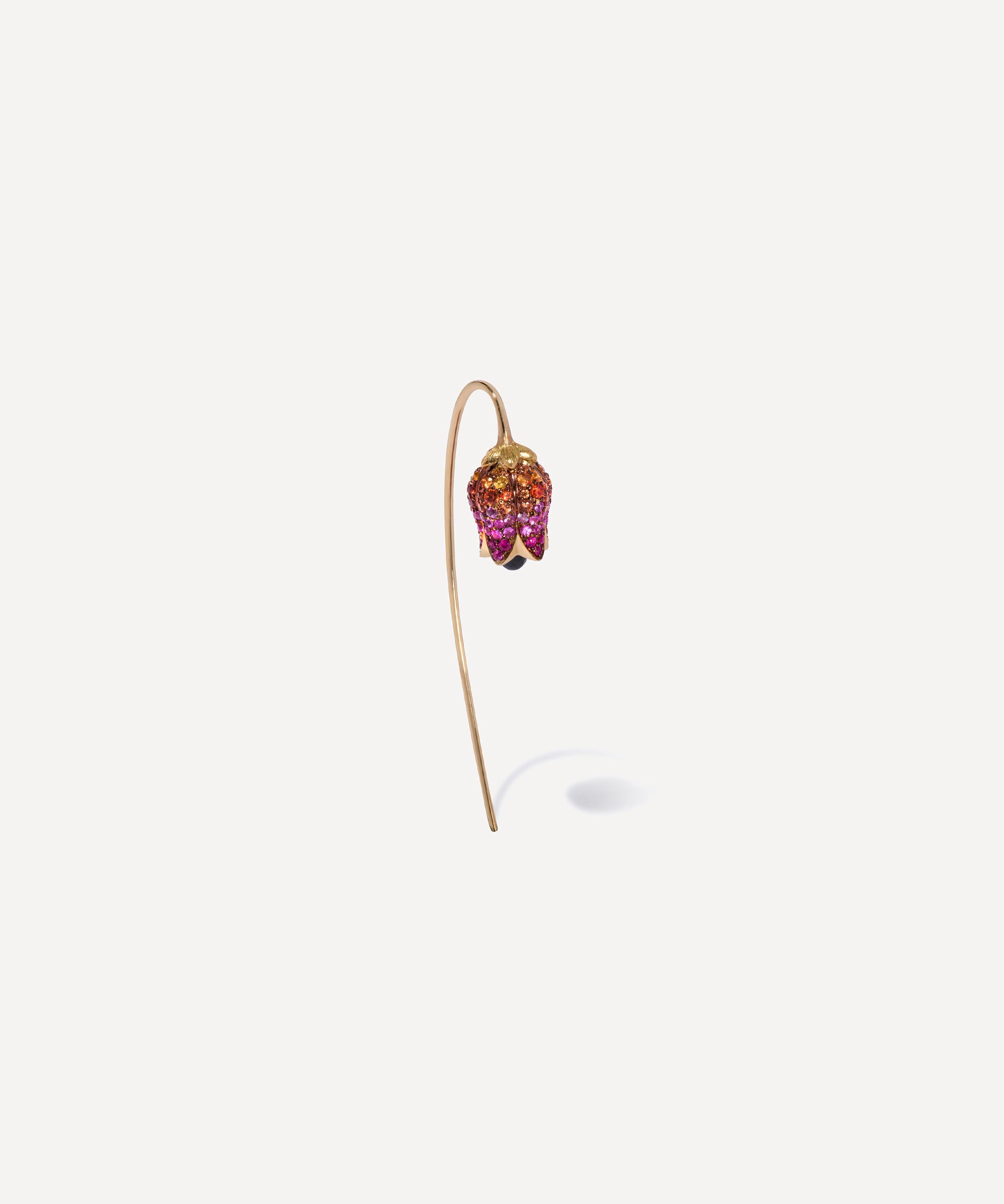 Annoushka - 18ct Gold Tulip French Hook Earrings image number 1