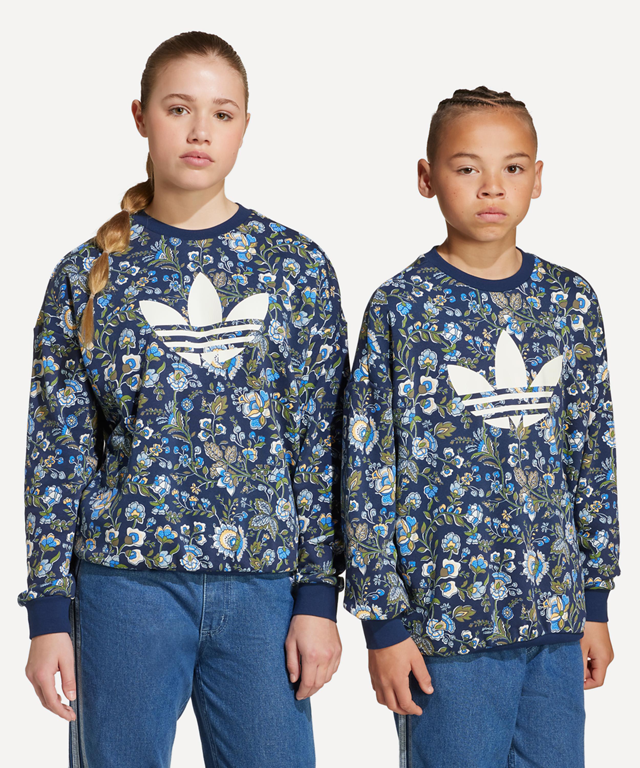 Adidas - x Liberty London Kids Crew Sweatshirt image number 3