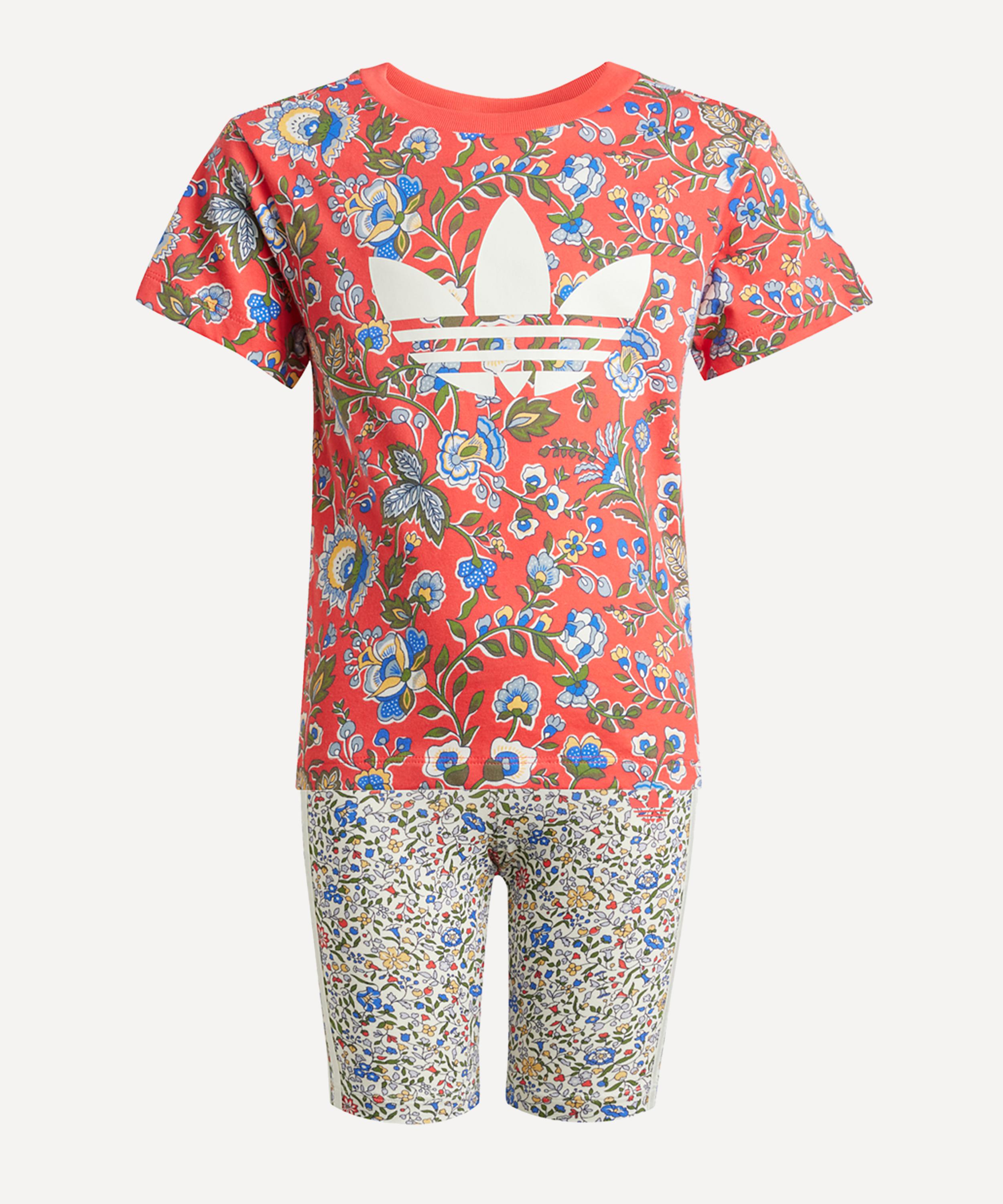 Adidas - x Liberty London Kids Short Tee Set image number 0