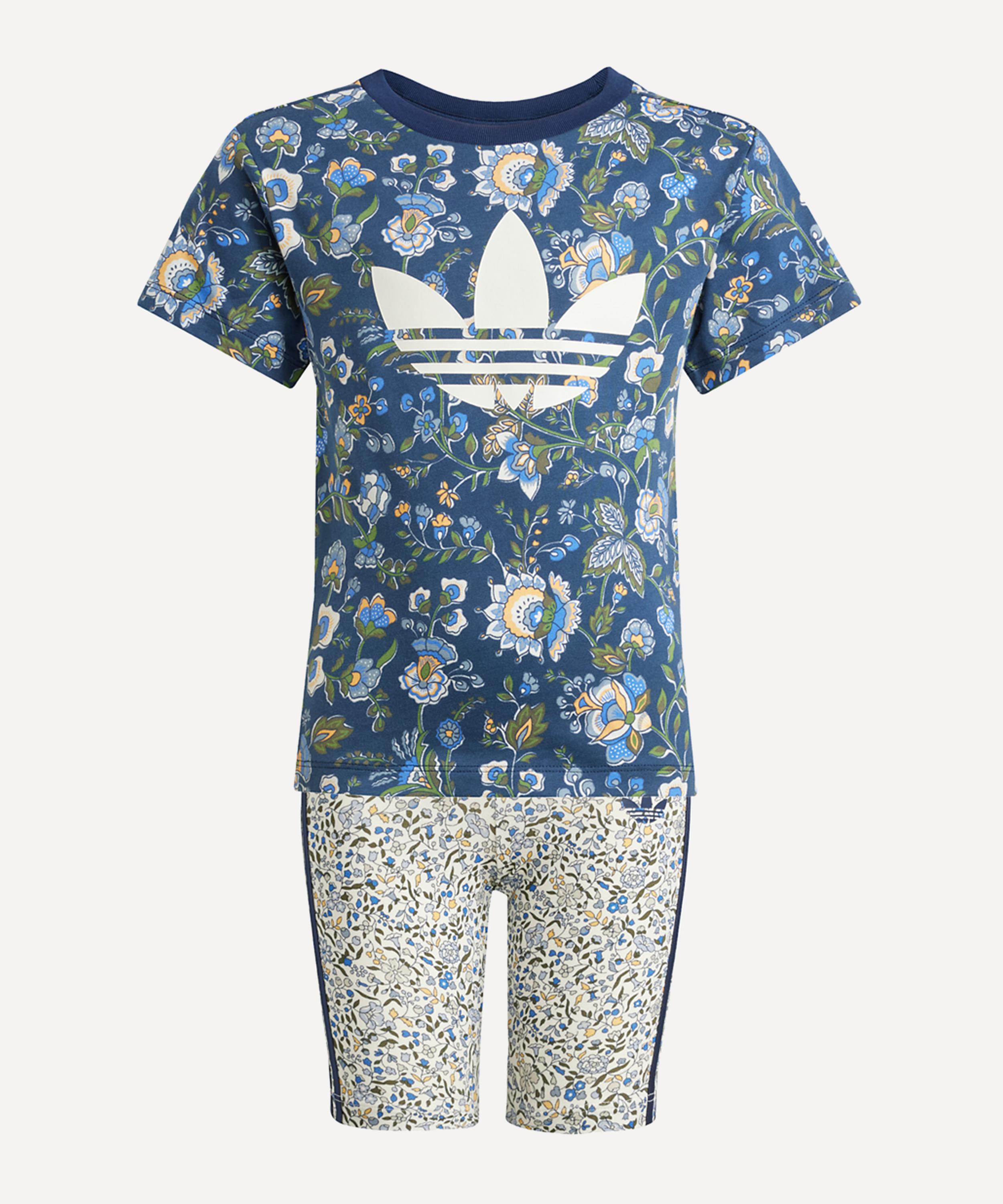 Adidas - x Liberty London Kids Short Tee Set image number 0