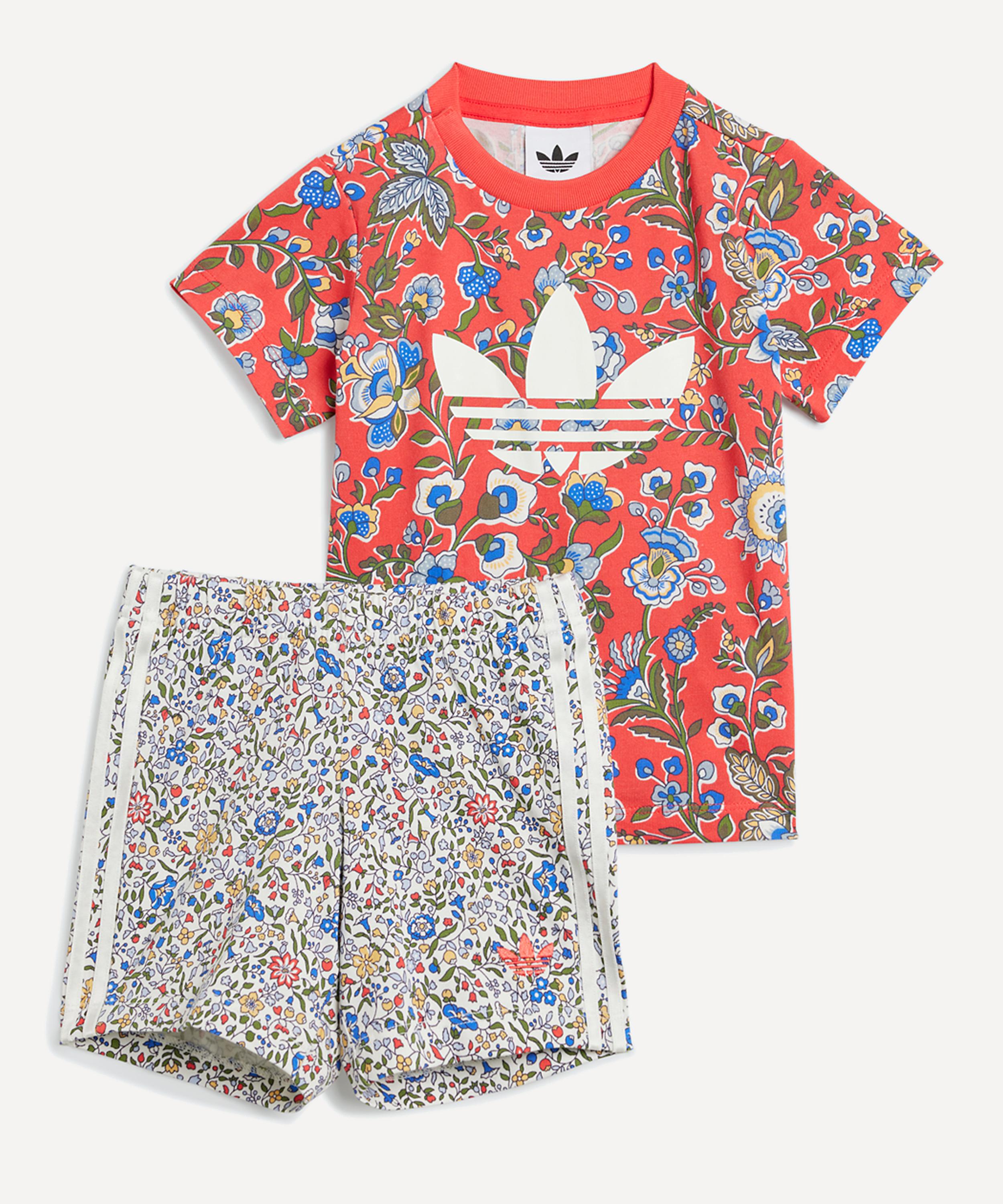 Adidas - x Liberty London Kids Short Tee Set image number 0