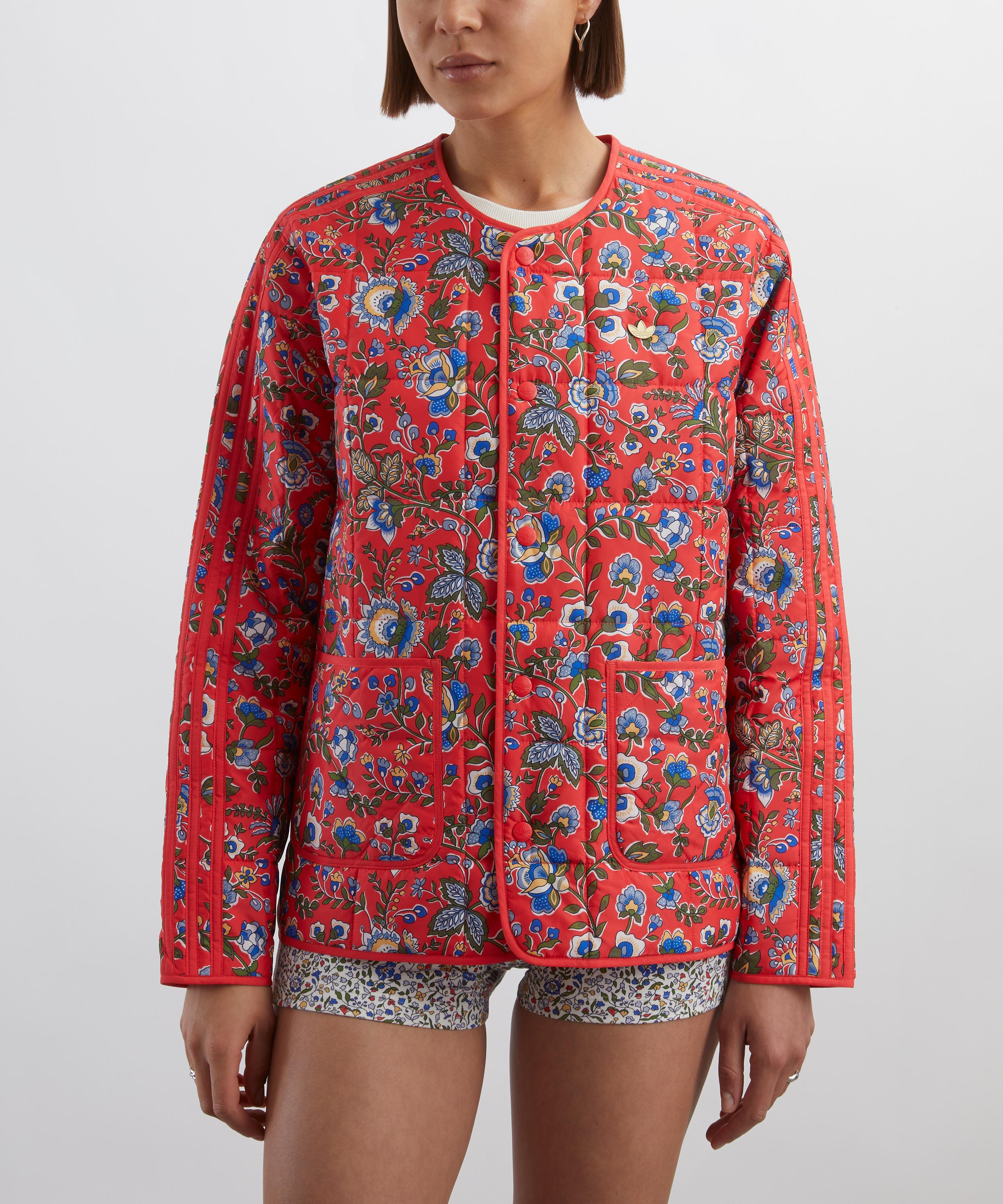 ★adidas x LIBERTY★コラボ★W QUILTED JACKET★追跡可 ☆adidas x LIBERTY☆コラボ☆W QUILTED JACKET☆追跡可 (adidas