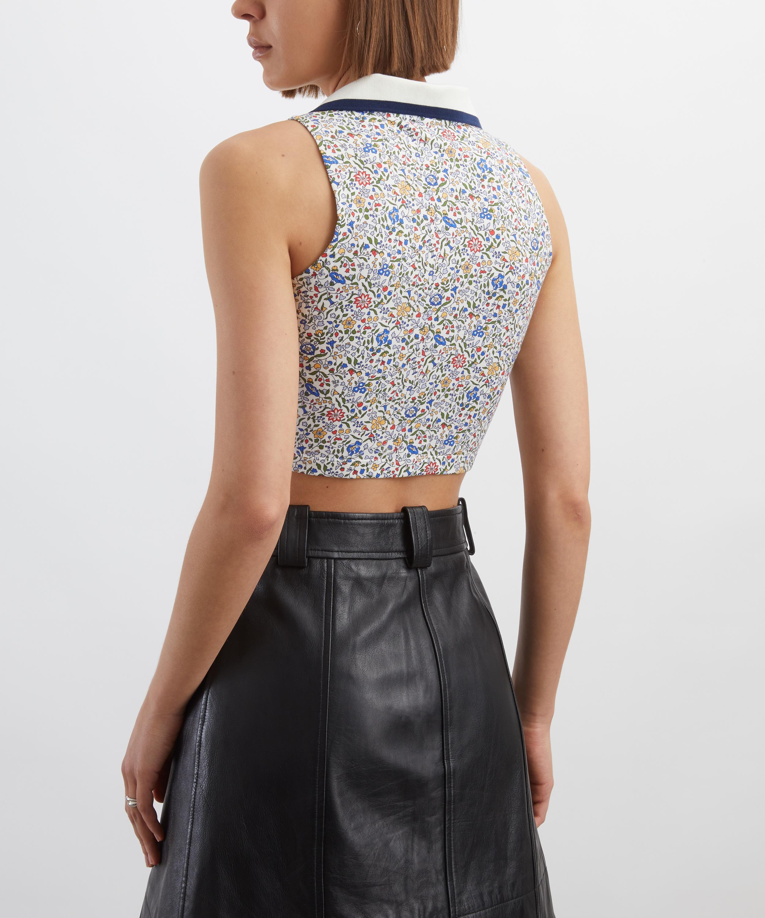 Adidas - x Liberty London Sleeveless Crop Polo  image number 3