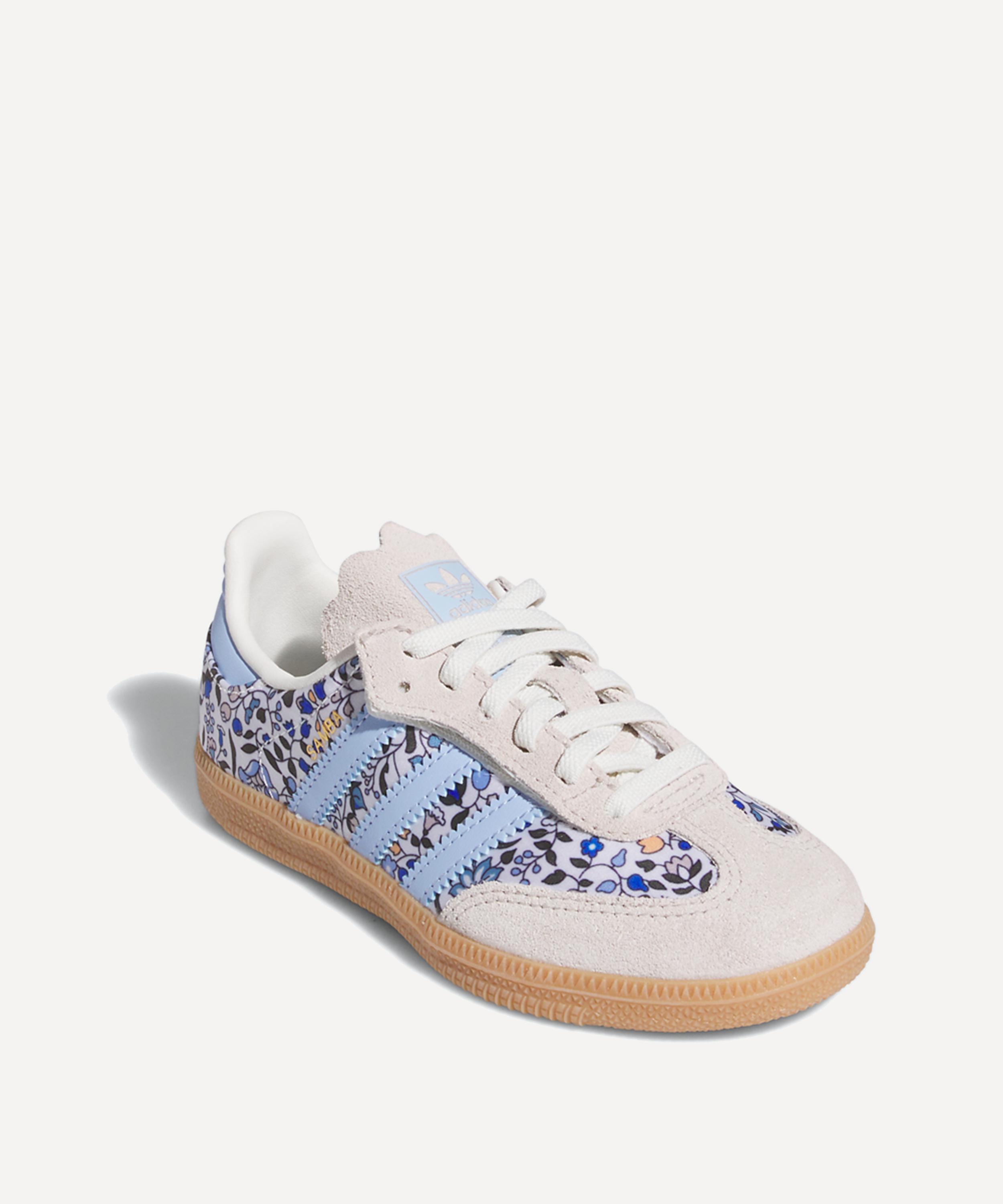 Adidas - x Liberty Samba OG Comfort Closure Elastic Lace Kids Shoes  image number 0