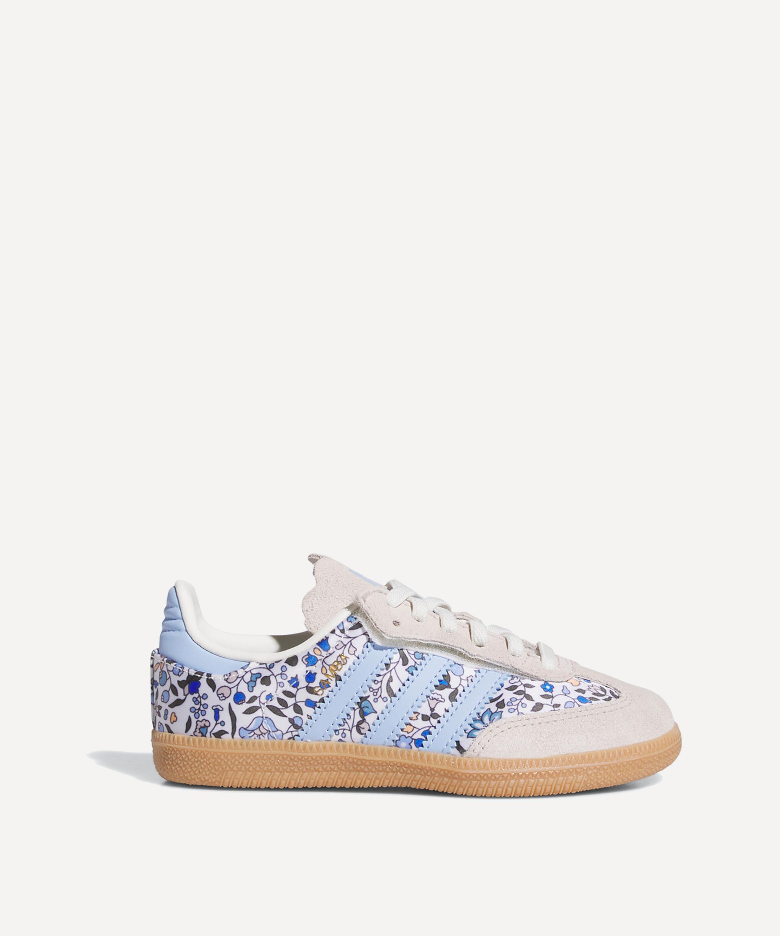 Adidas - x Liberty Samba OG Comfort Closure Elastic Lace Kids Shoes  image number 2