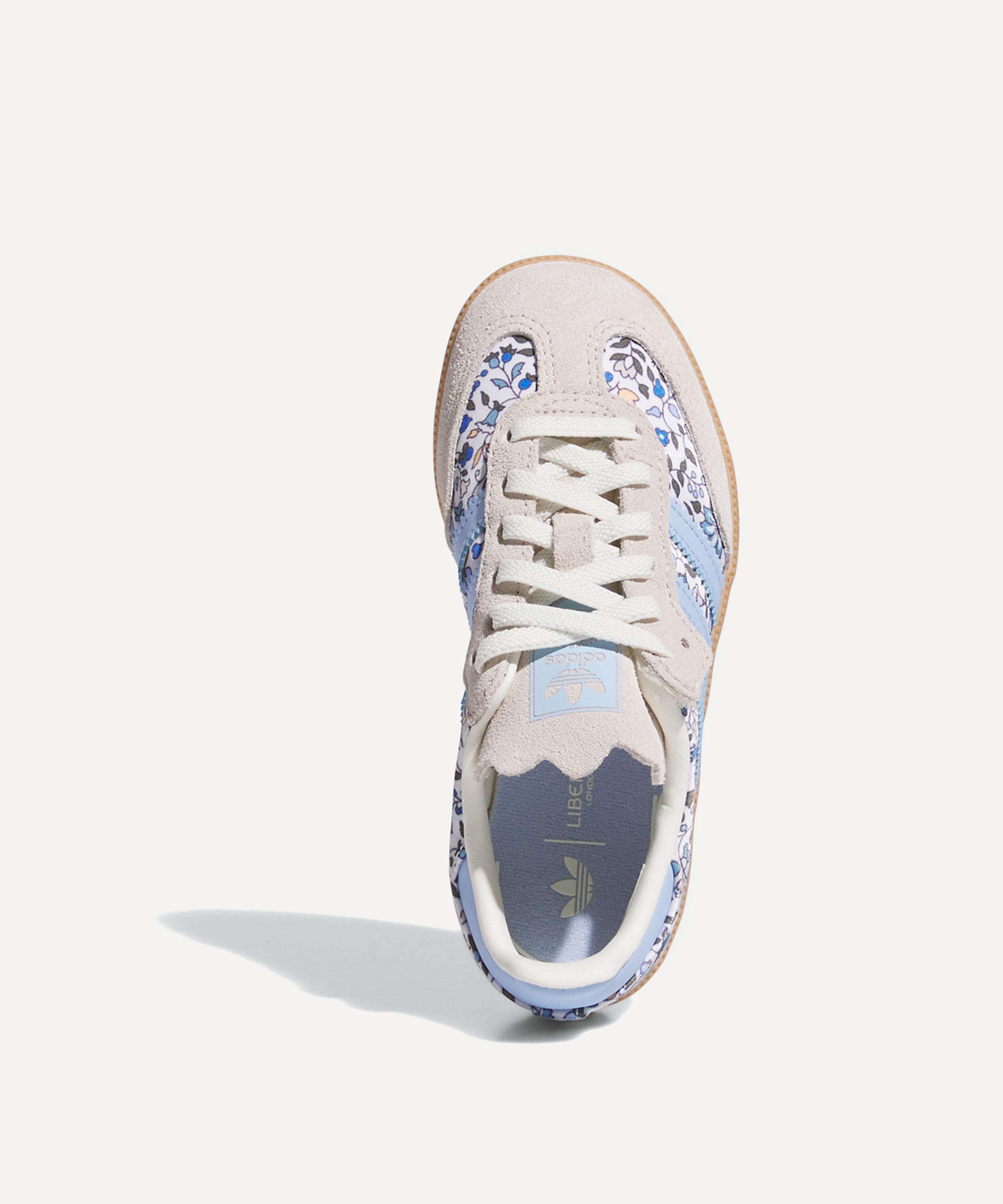 Adidas - x Liberty Samba OG Comfort Closure Elastic Lace Kids Shoes  image number 4
