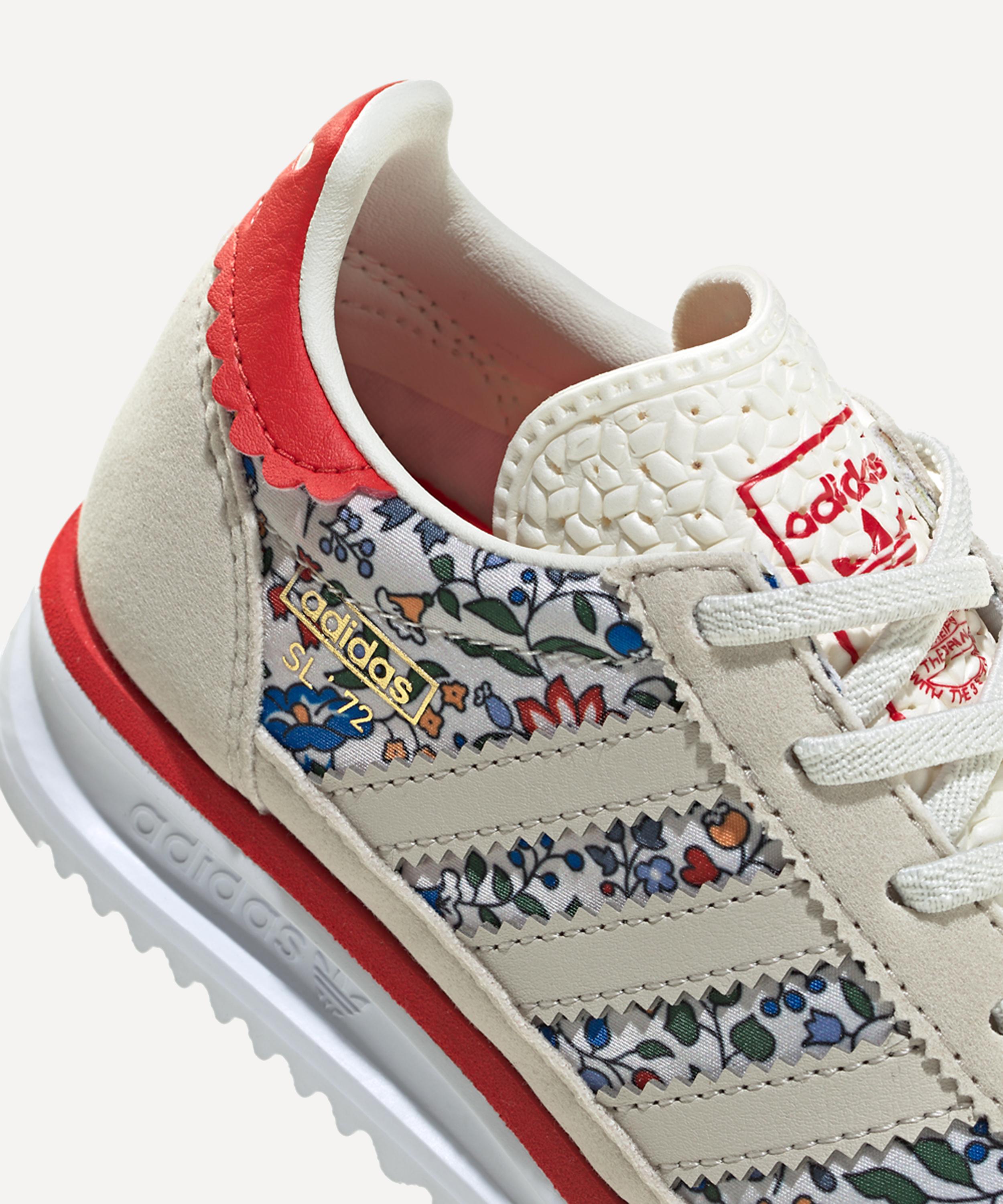 Adidas - x Liberty London SL 72 RS Kids Elastic Lace Shoes image number 1