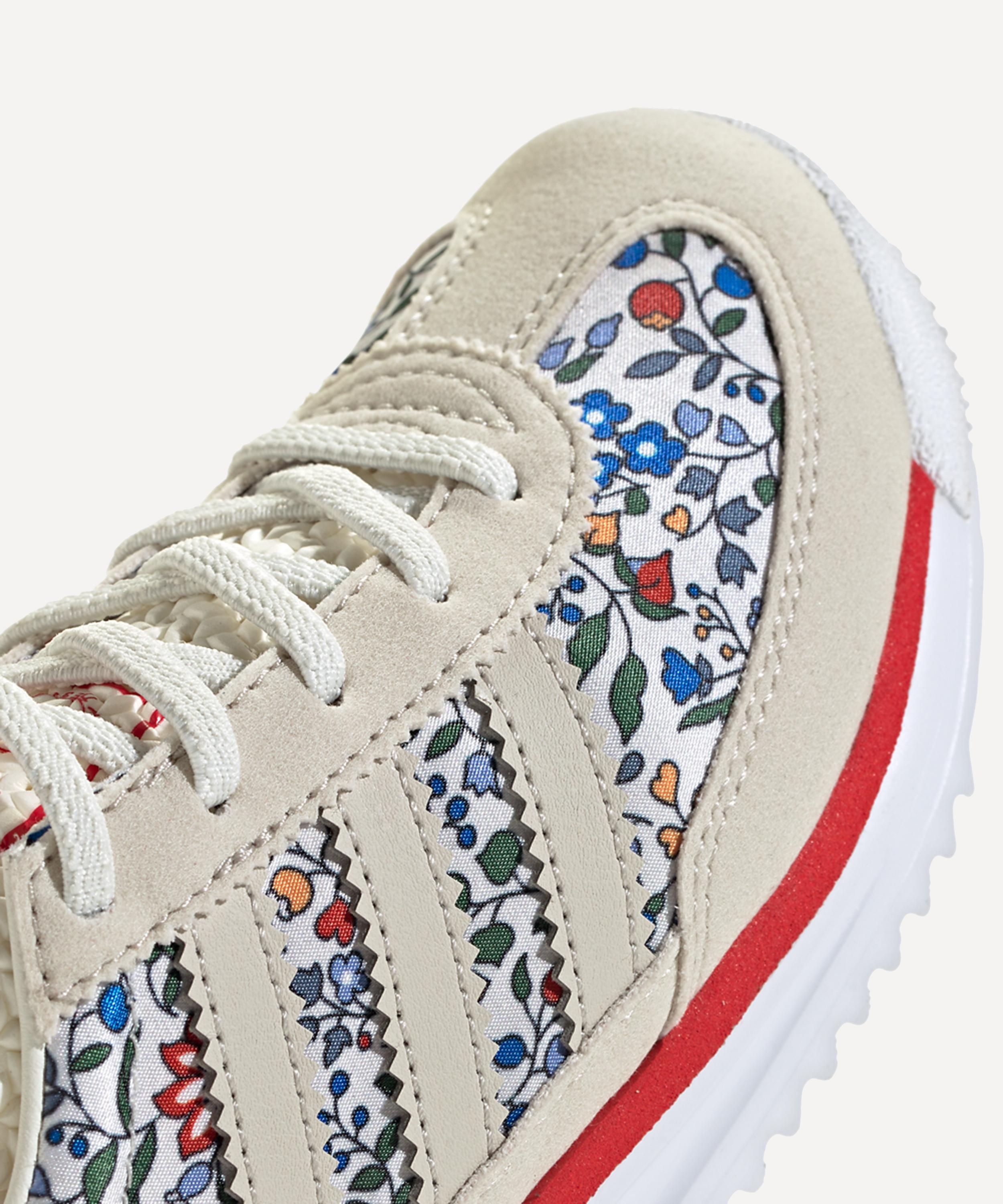 Adidas - x Liberty London SL 72 RS Kids Elastic Lace Shoes image number 3