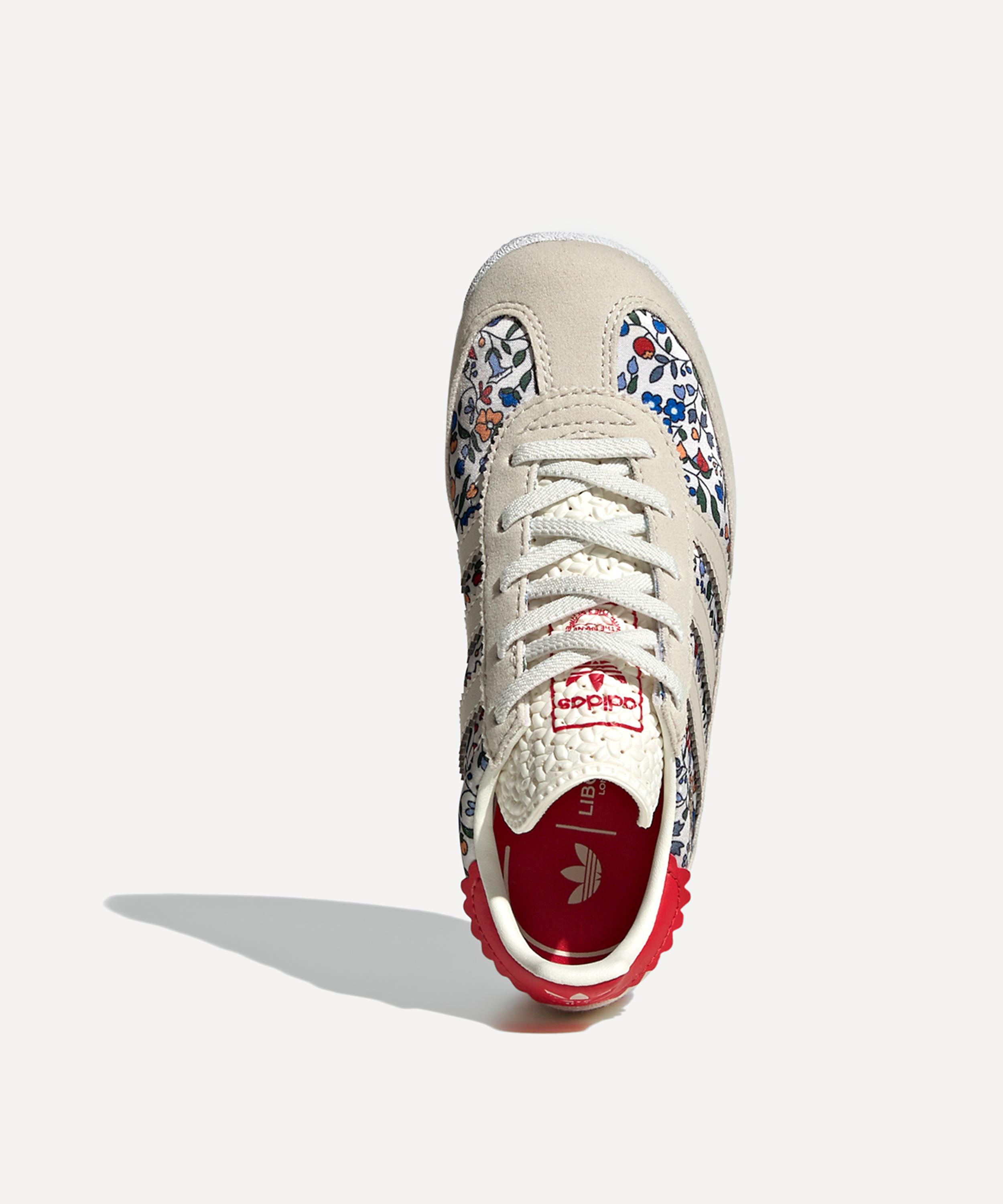 Adidas - x Liberty London SL 72 RS Kids Elastic Lace Shoes image number 4