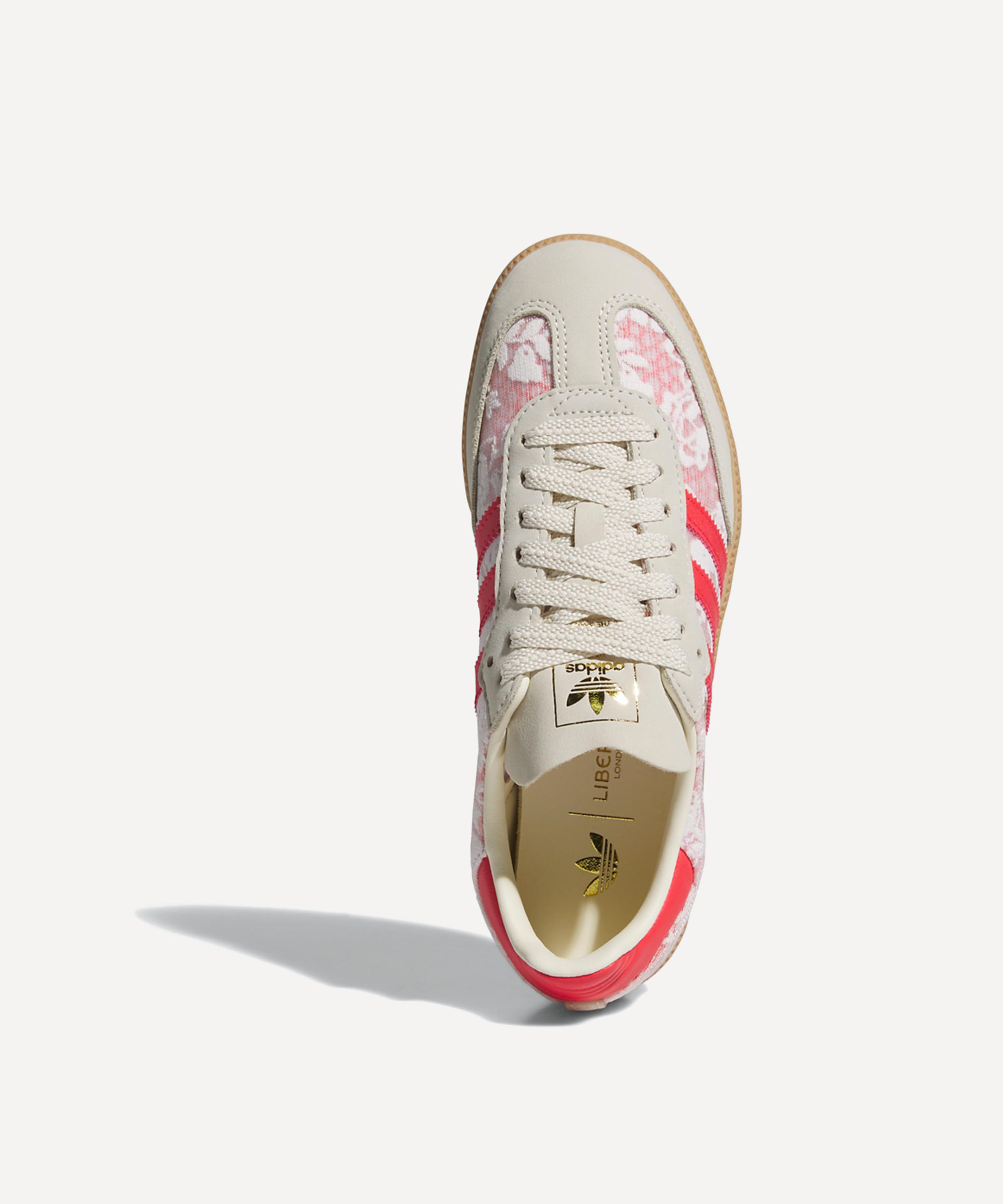 Adidas - x Liberty Patterned Samba OG Shoes image number 4