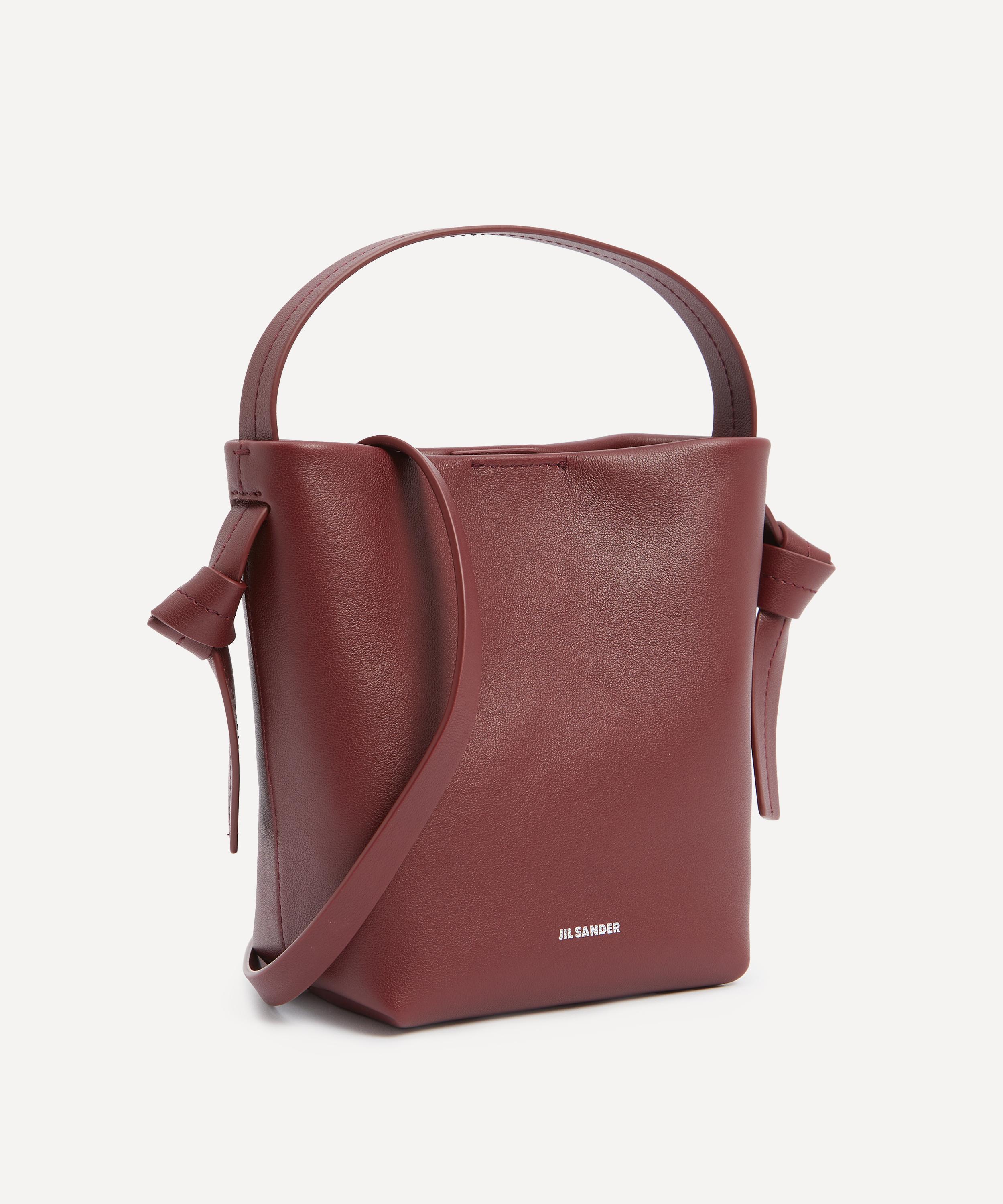 [JIL SANDER] knot hobo ミニバッグ JIL SANDER(ジル サンダー)｜KNOT HOBO MINI バッグ/ブラック の