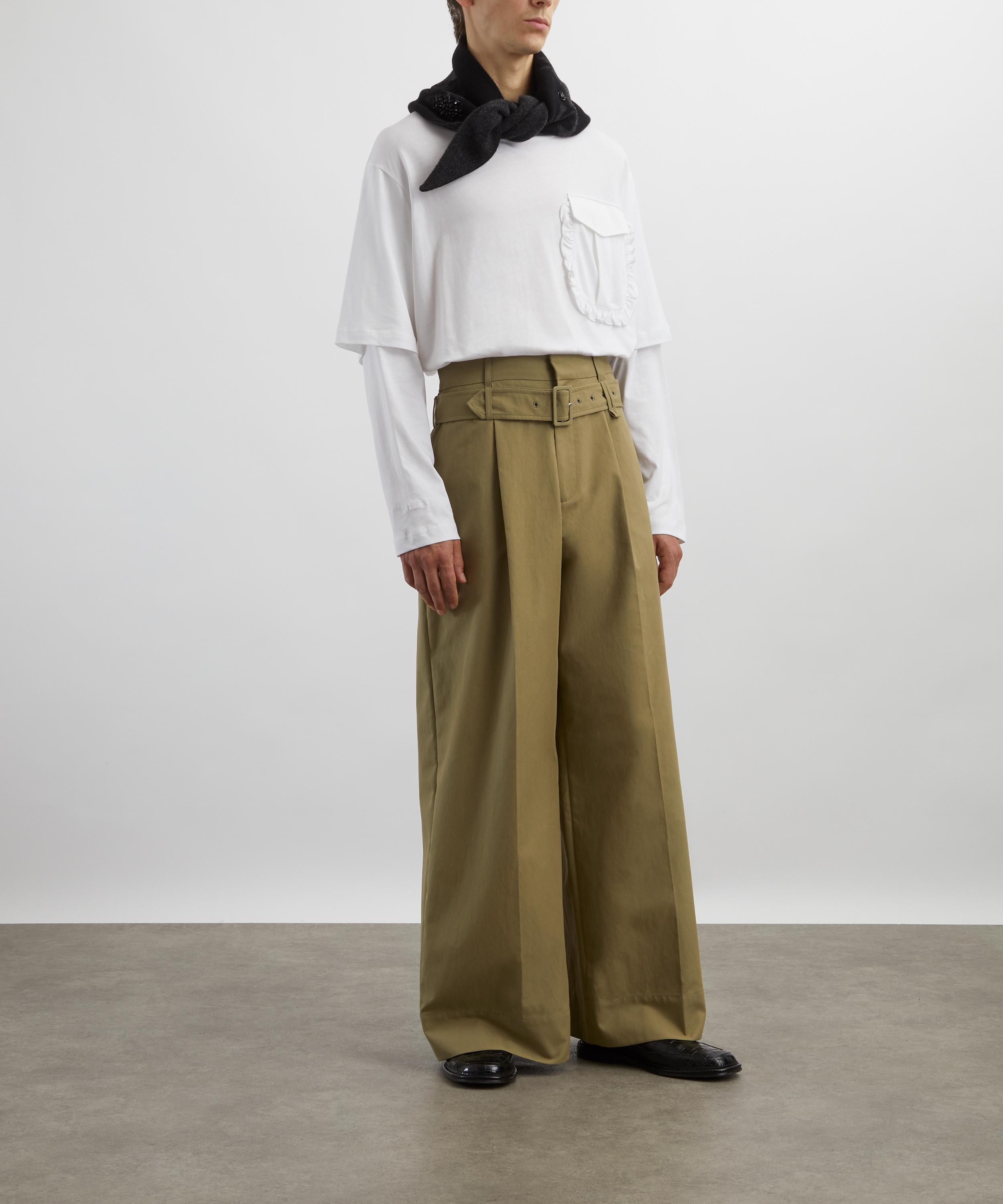 Simone Rocha - Wide-Leg Multi Belt Loop Trousers image number 1