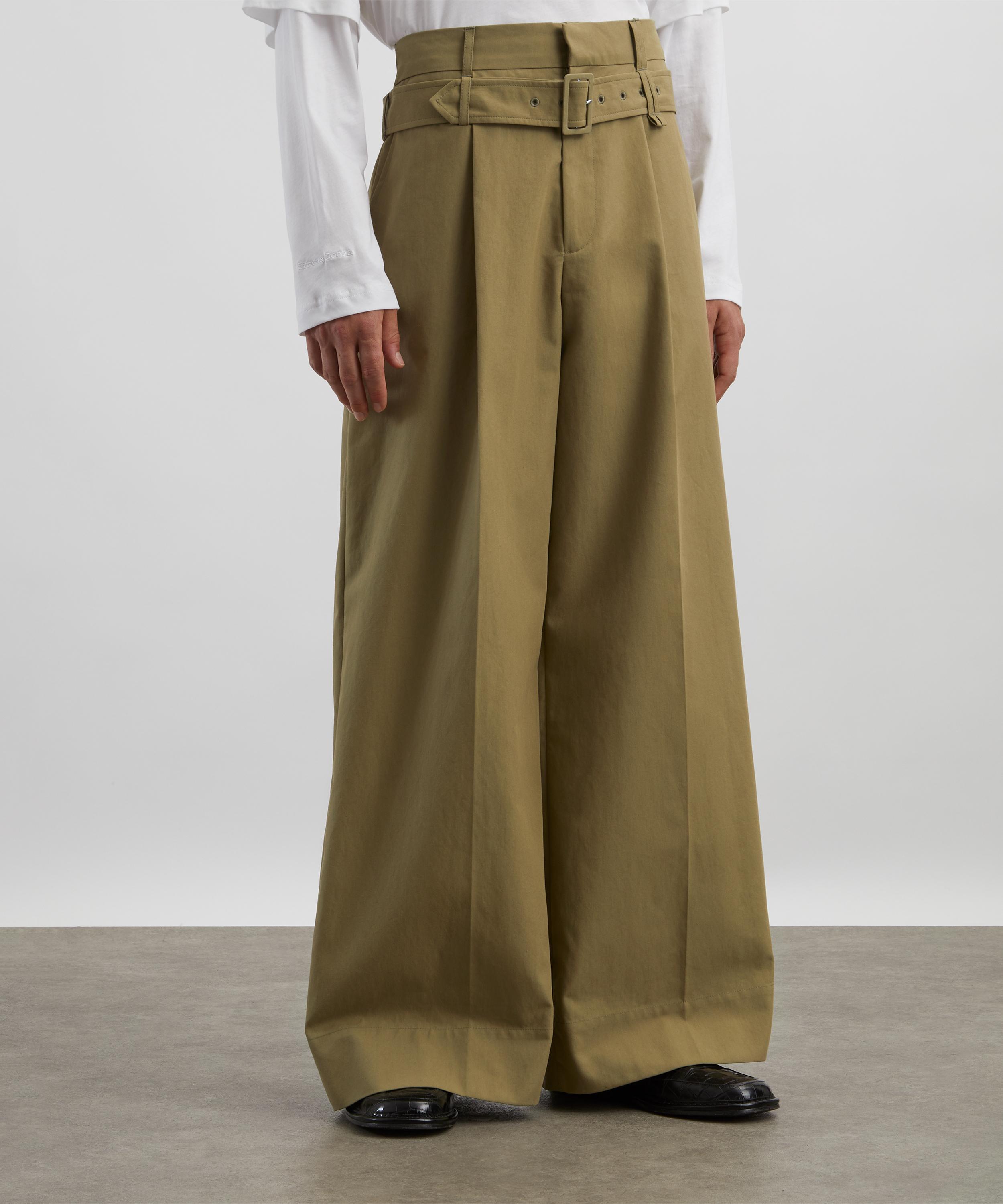 Simone Rocha - Wide-Leg Multi Belt Loop Trousers image number 2