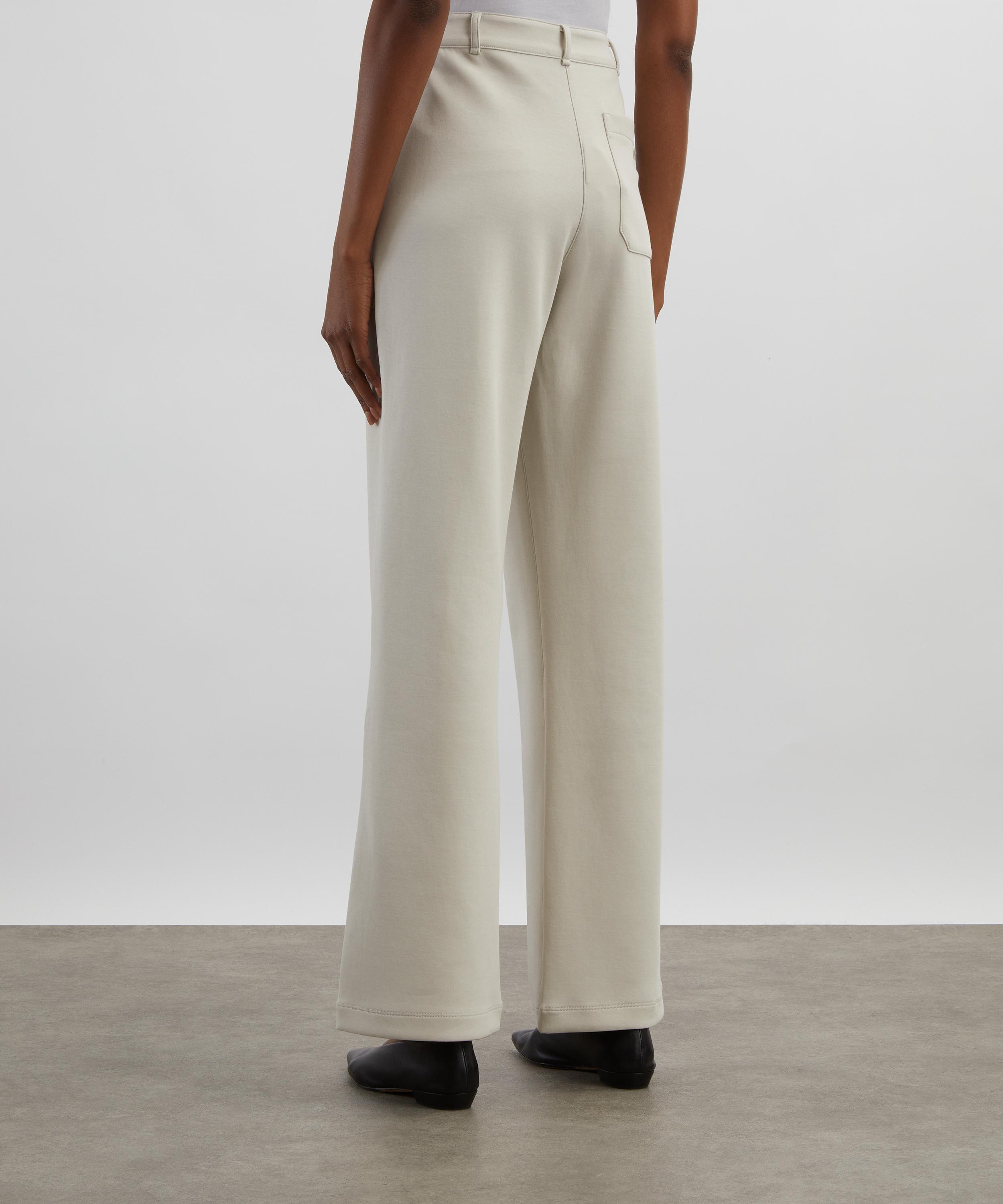 S Max Mara - Ronnie Cotton Jersey Flared Trousers image number 3