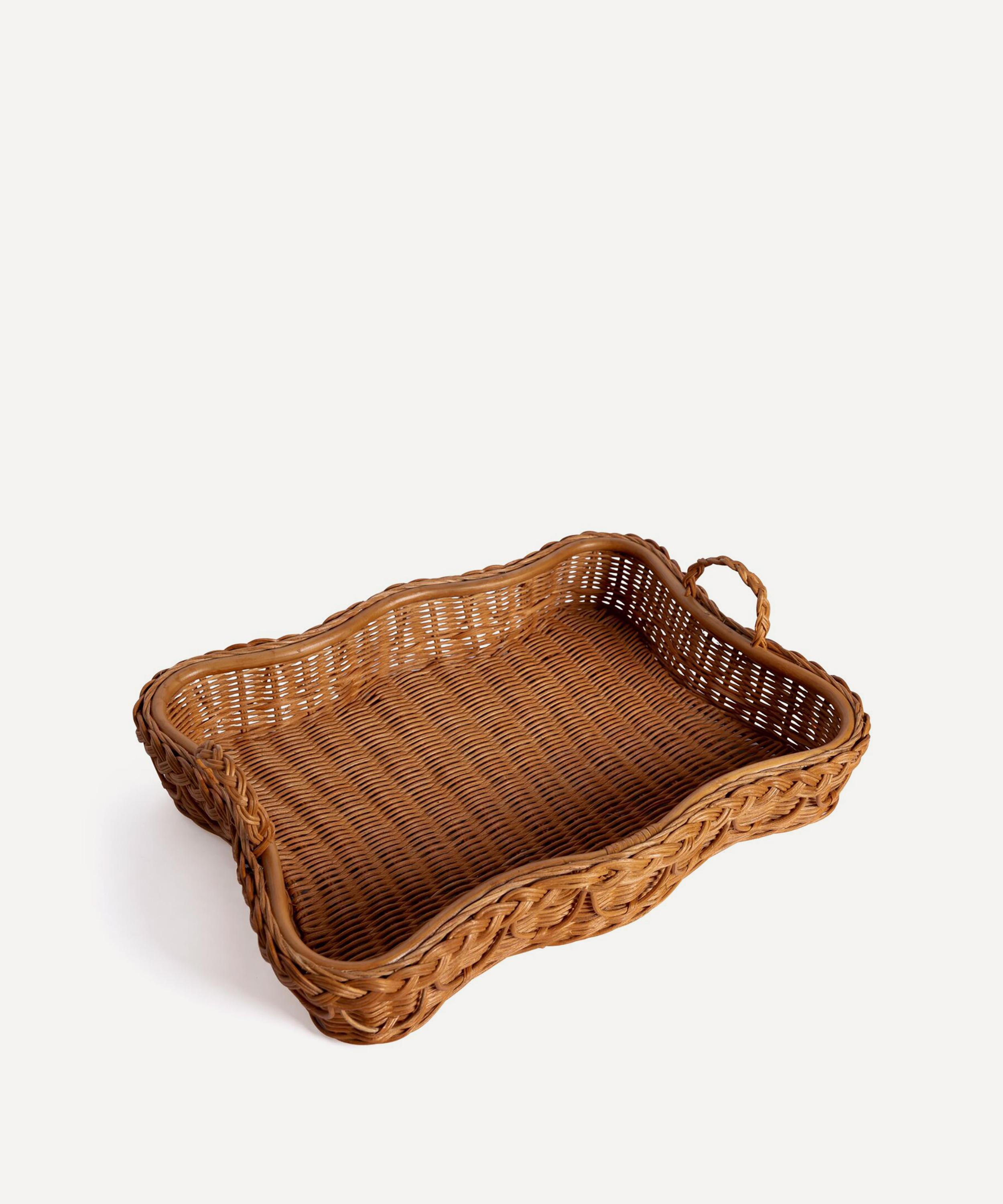 Sharland England - Hadley Rattan Tray image number 0