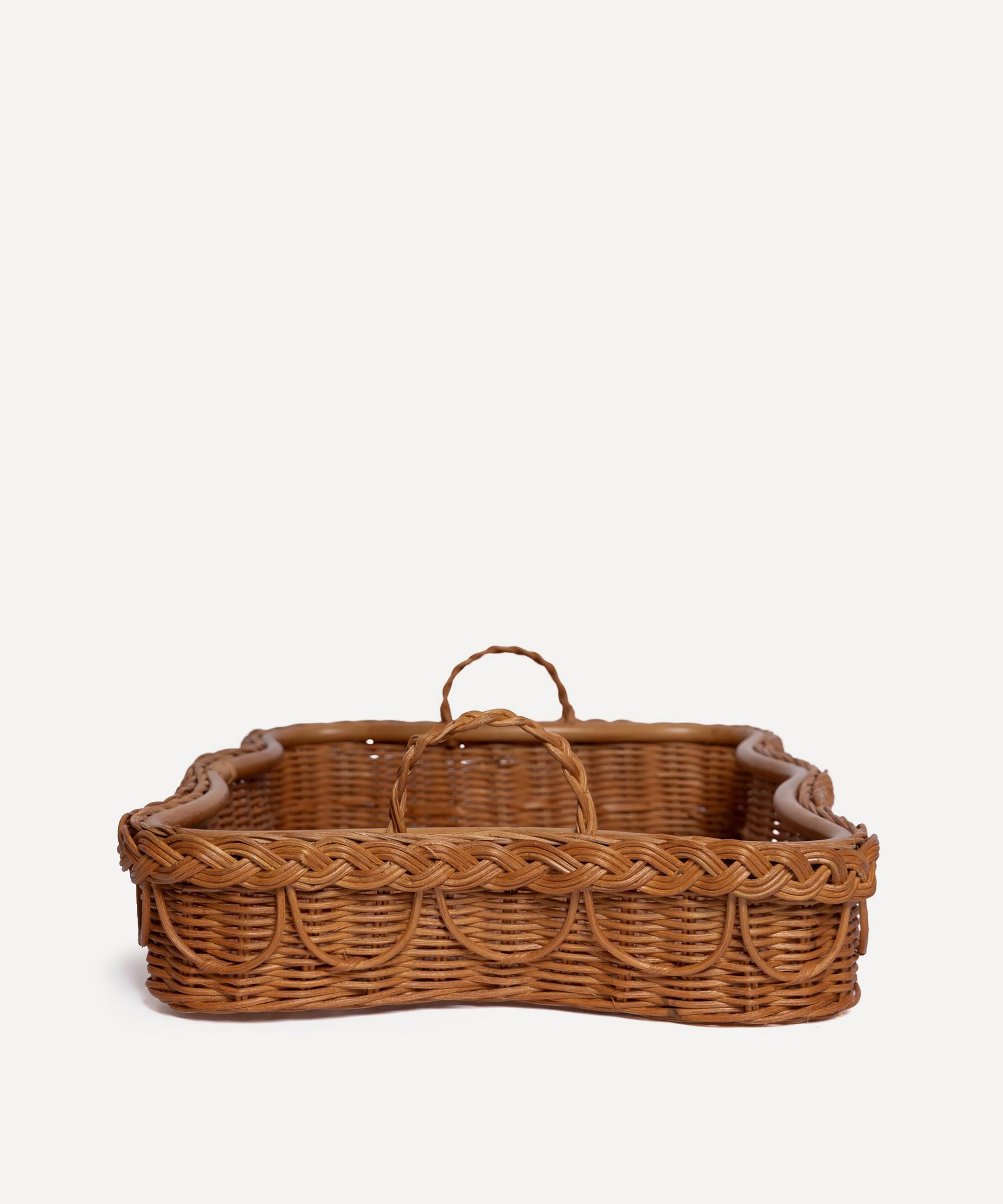 Sharland England - Hadley Rattan Tray image number 2
