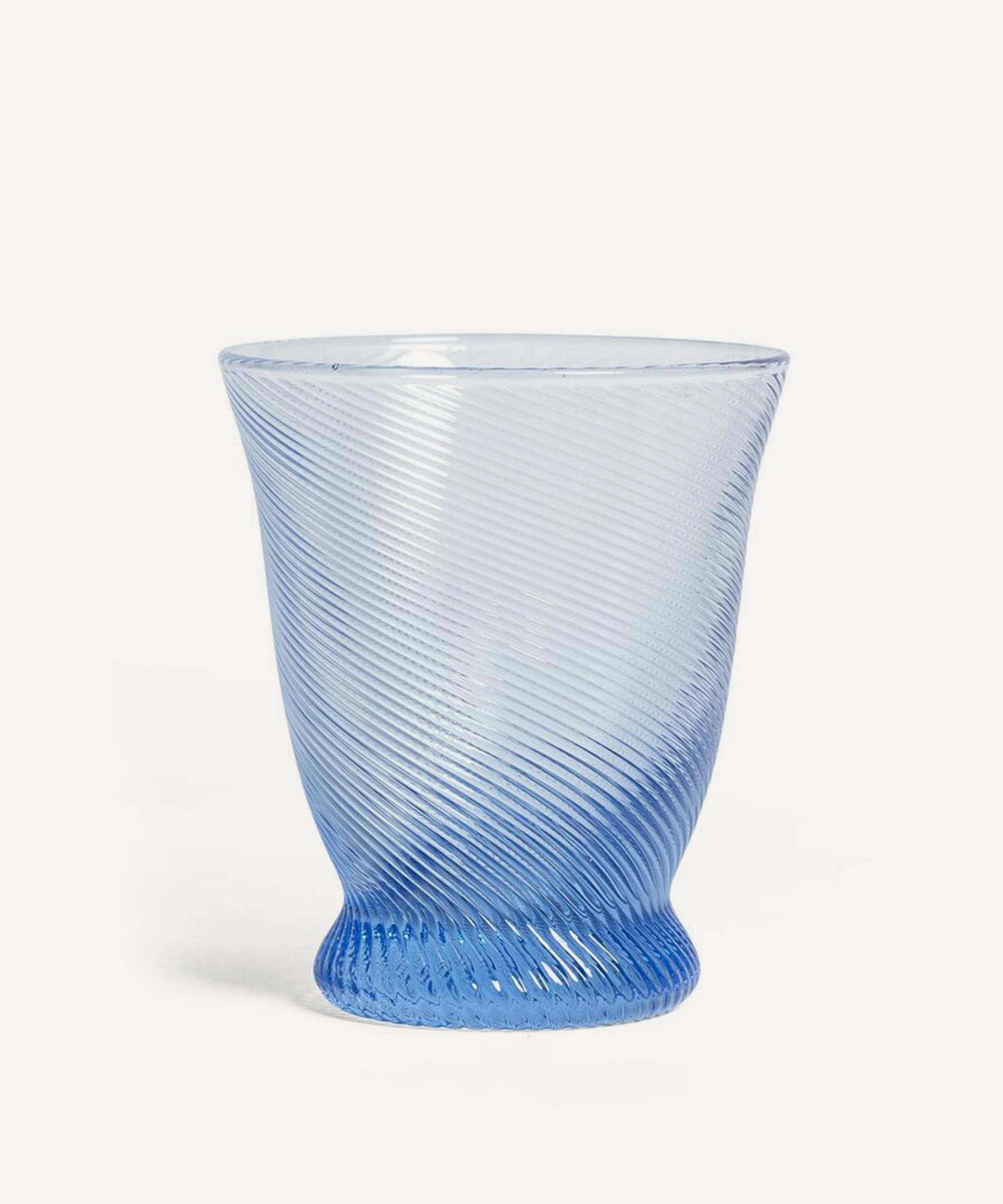 Sharland England - Spiral Glass Tumblers Set of Four image number 0