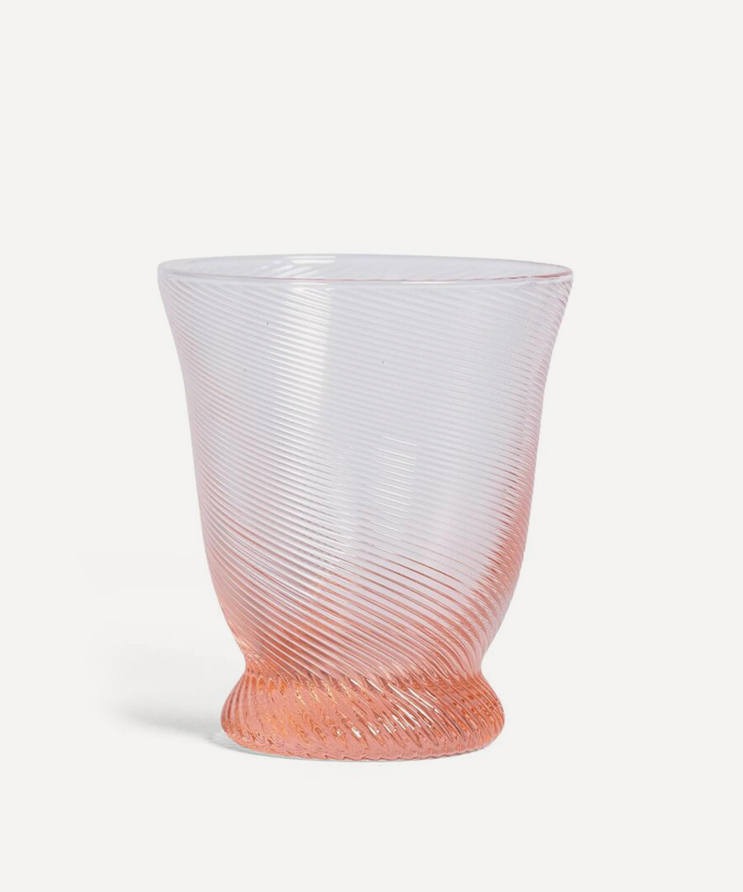 Sharland England - Spiral Glass Tumblers Set of Four image number 0
