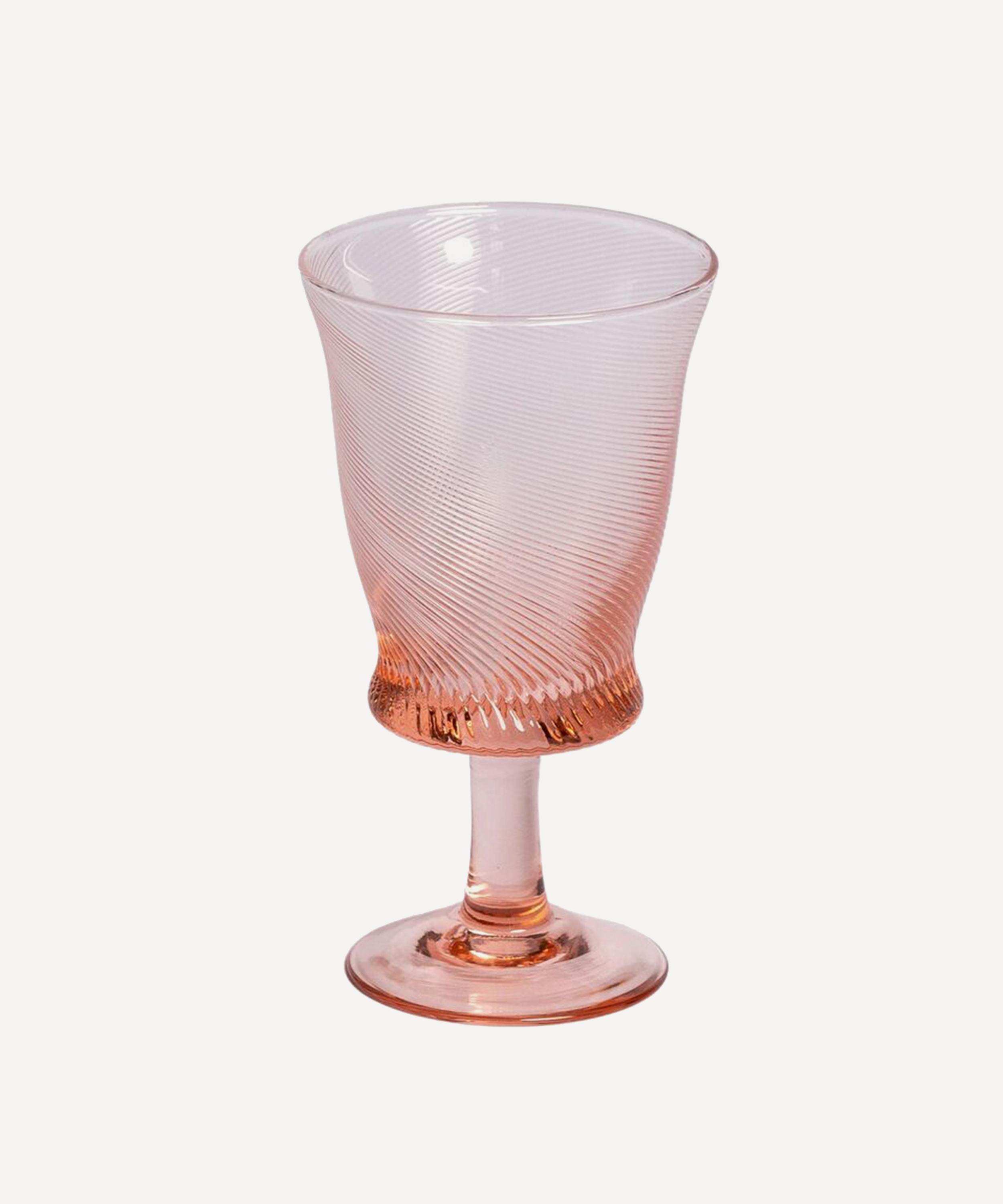 Sharland England - Spiral Wine Glasses Set of Four image number 0