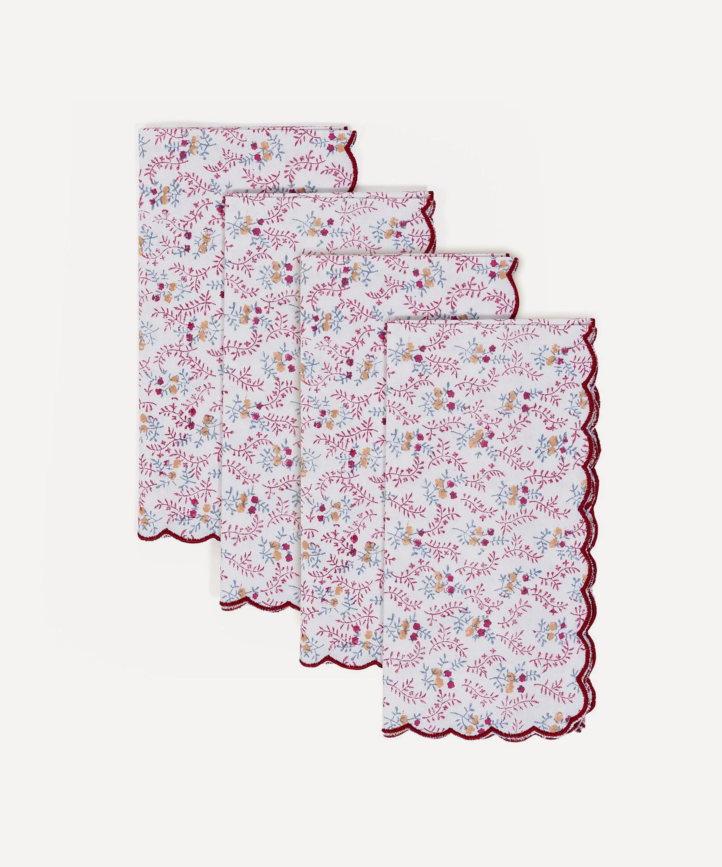 Sharland England - Little Flower Napkins Set of Four image number 0