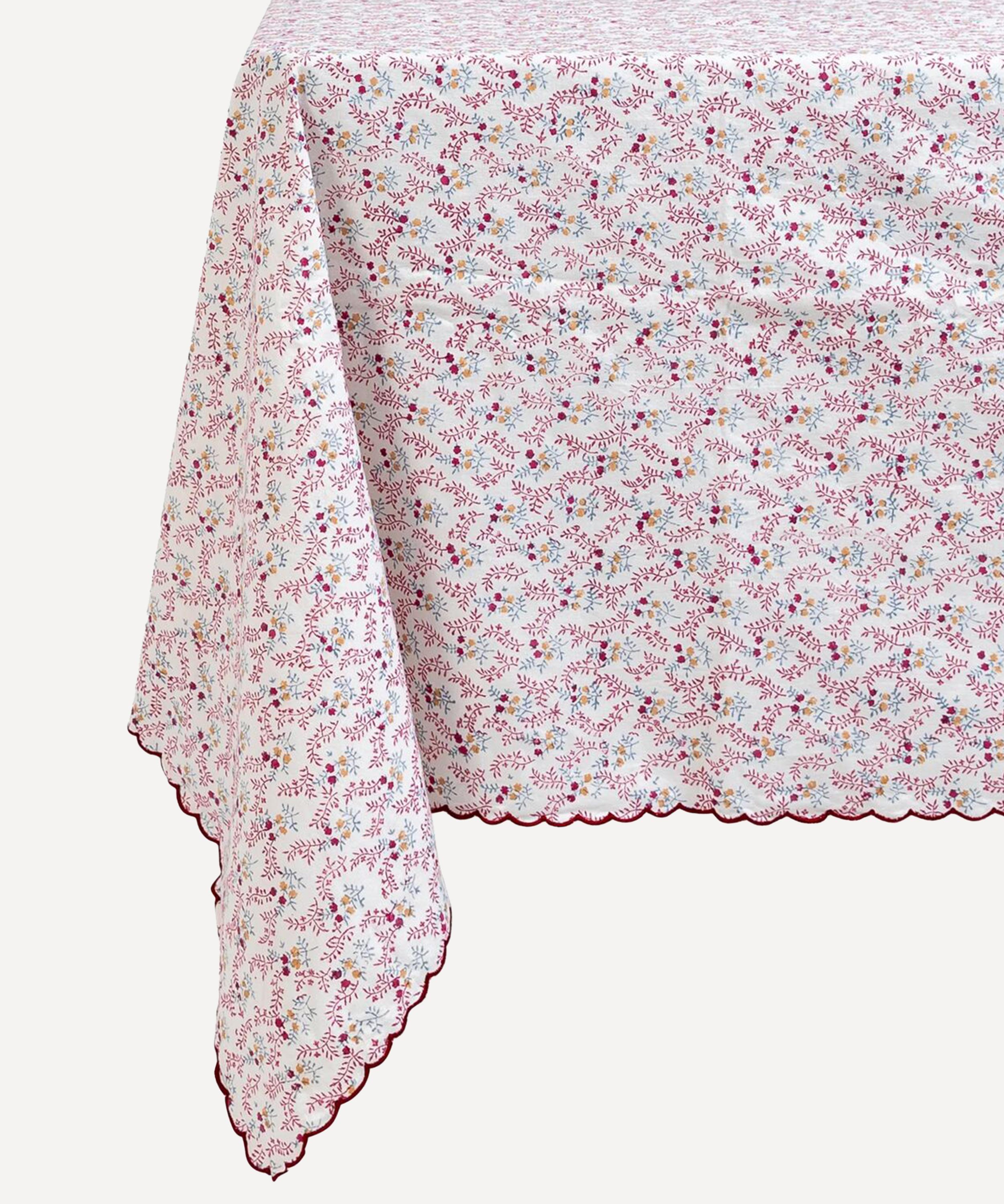 Sharland England - Little Flower 270cm x 180cm Rectangle Tablecloth image number 0