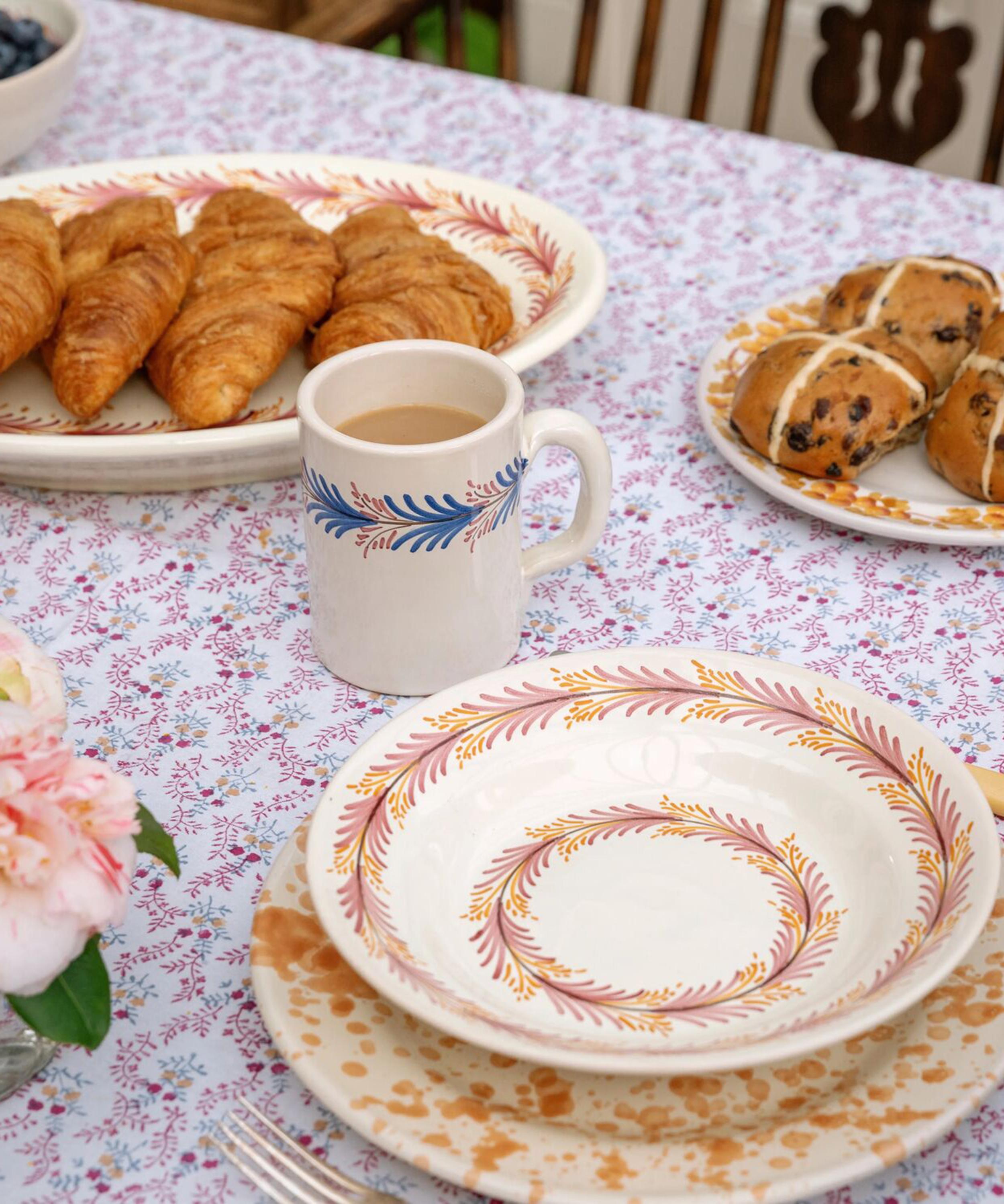 Sharland England - Little Flower 270cm x 180cm Rectangle Tablecloth image number 2