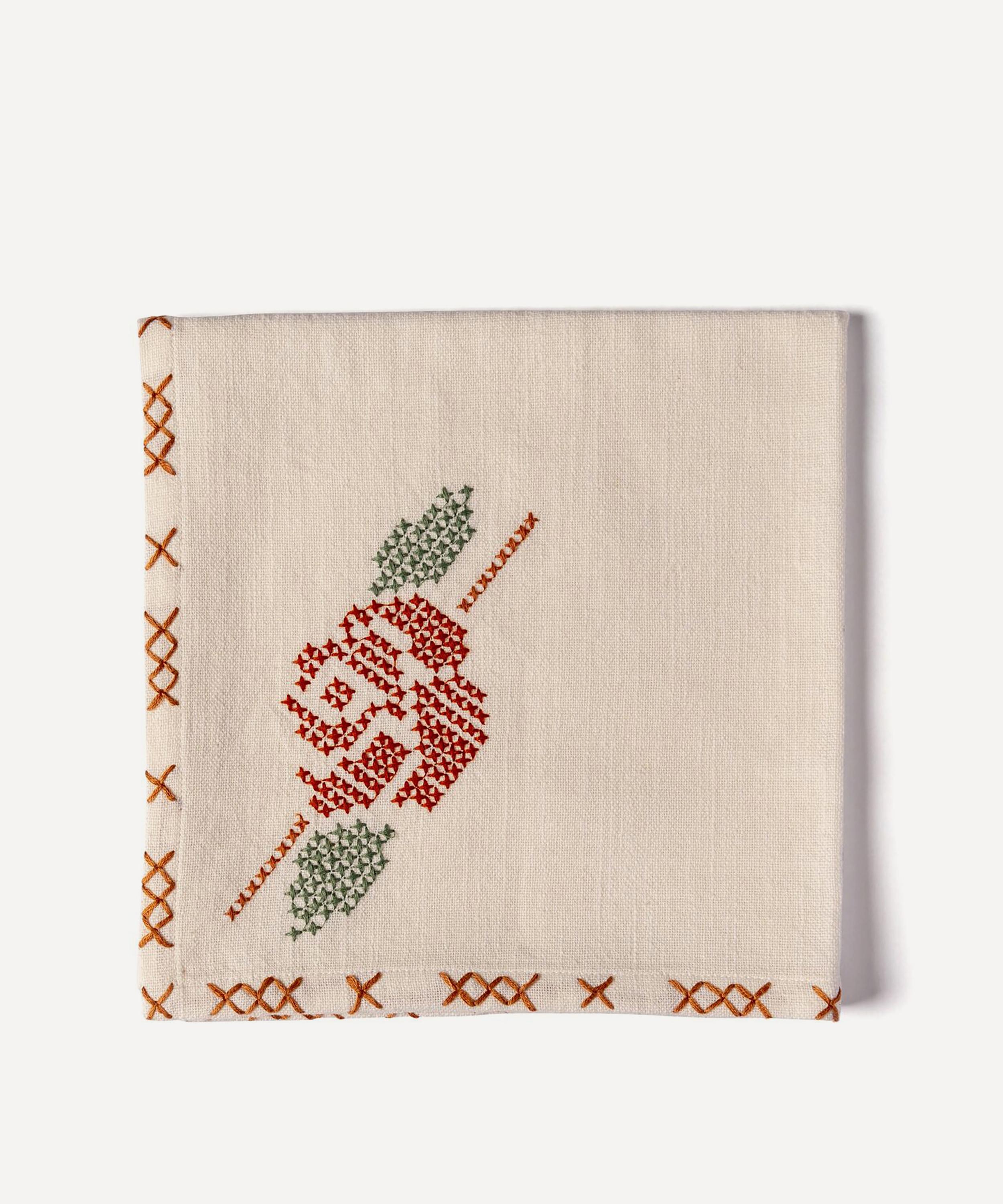 Sharland England - Rose Tapestry Napkins Set of Four image number 0