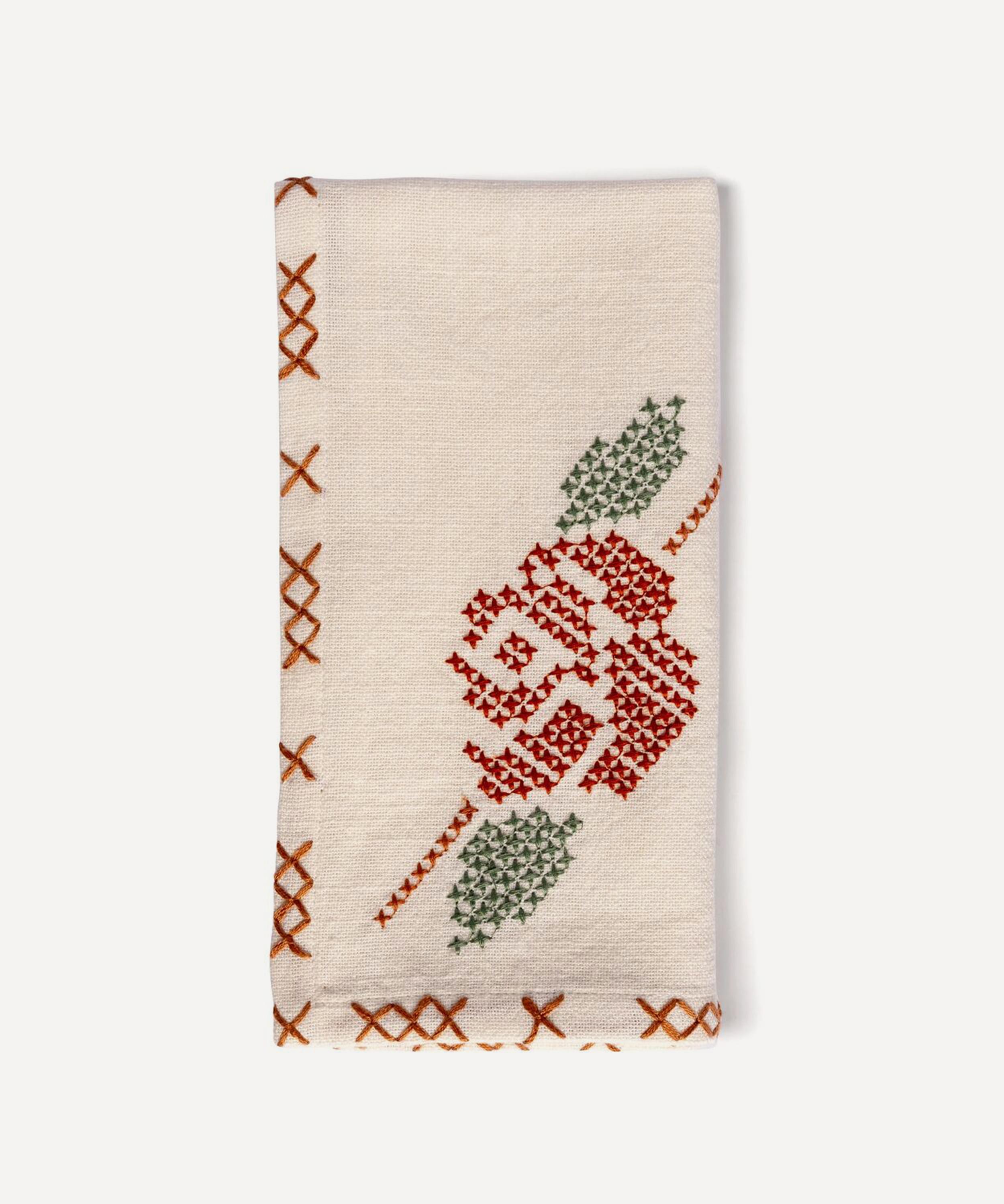 Sharland England - Rose Tapestry Napkins Set of Four image number 3
