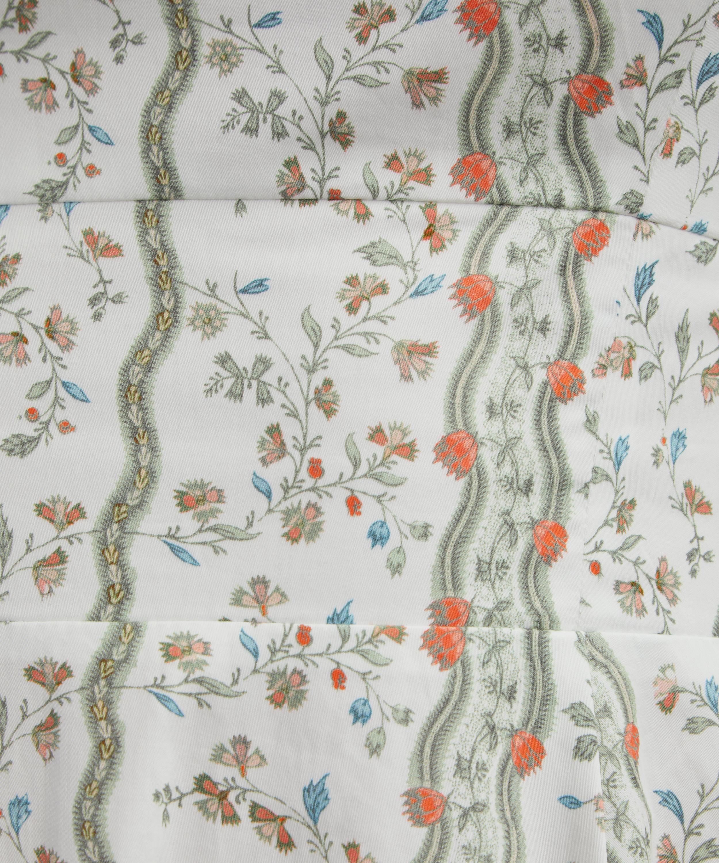 Hill House Home - Green Provence Floral Margot Dress image number 4