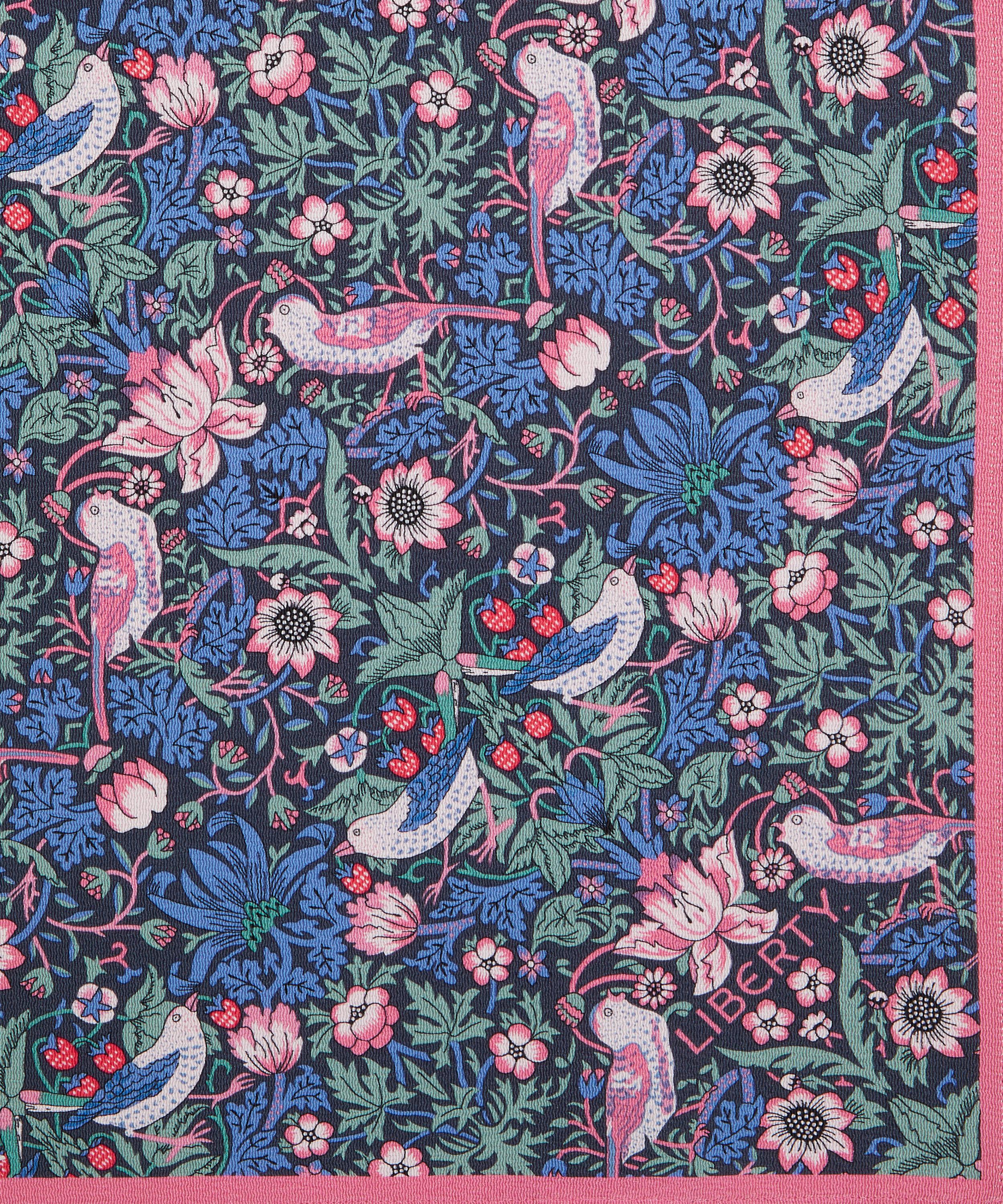 Liberty - Strawberry Thief 90X90 Silk Scarf image number 3