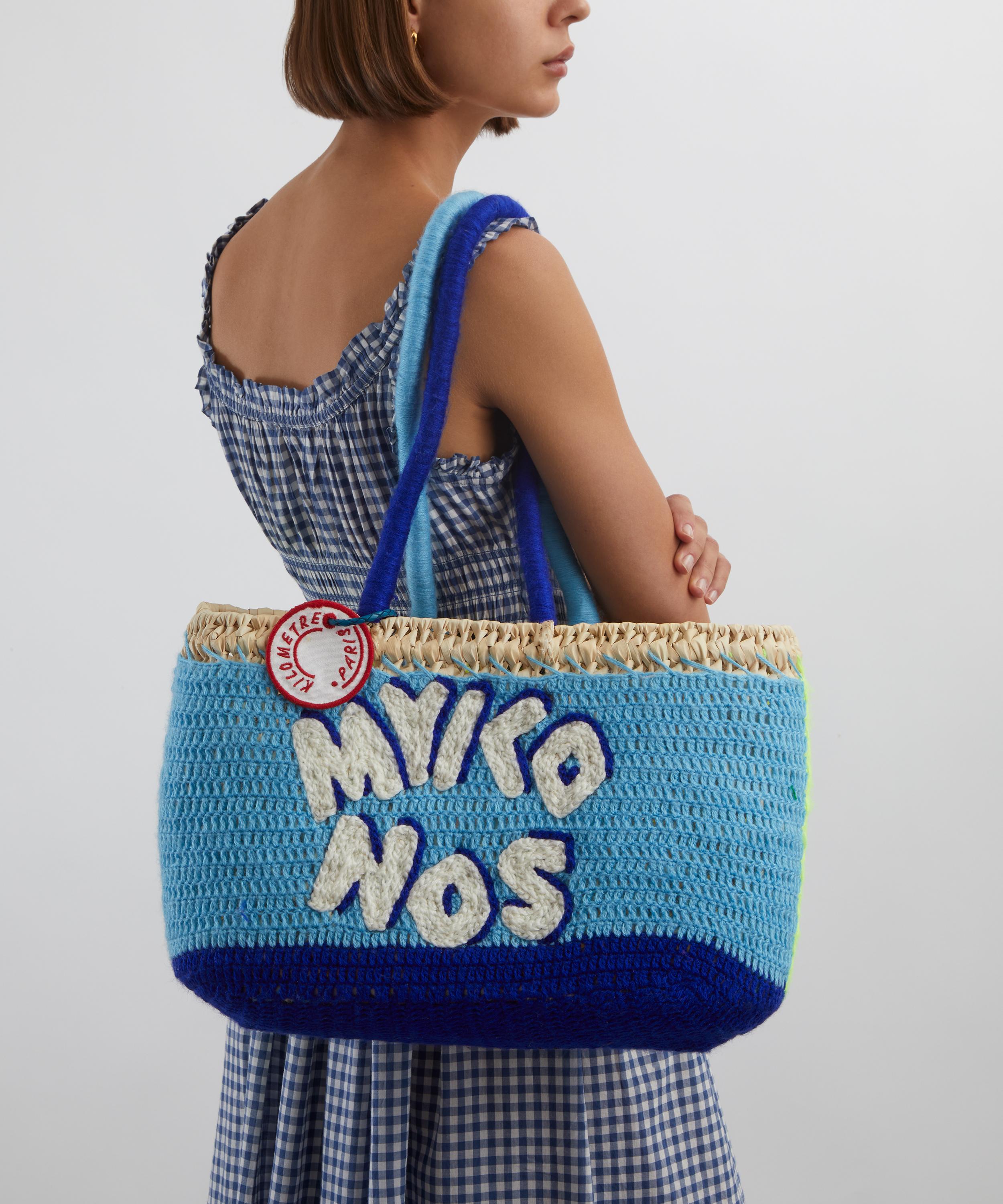 Kilometre Paris - Mykonos Undercover Medium Basket Bag image number 1