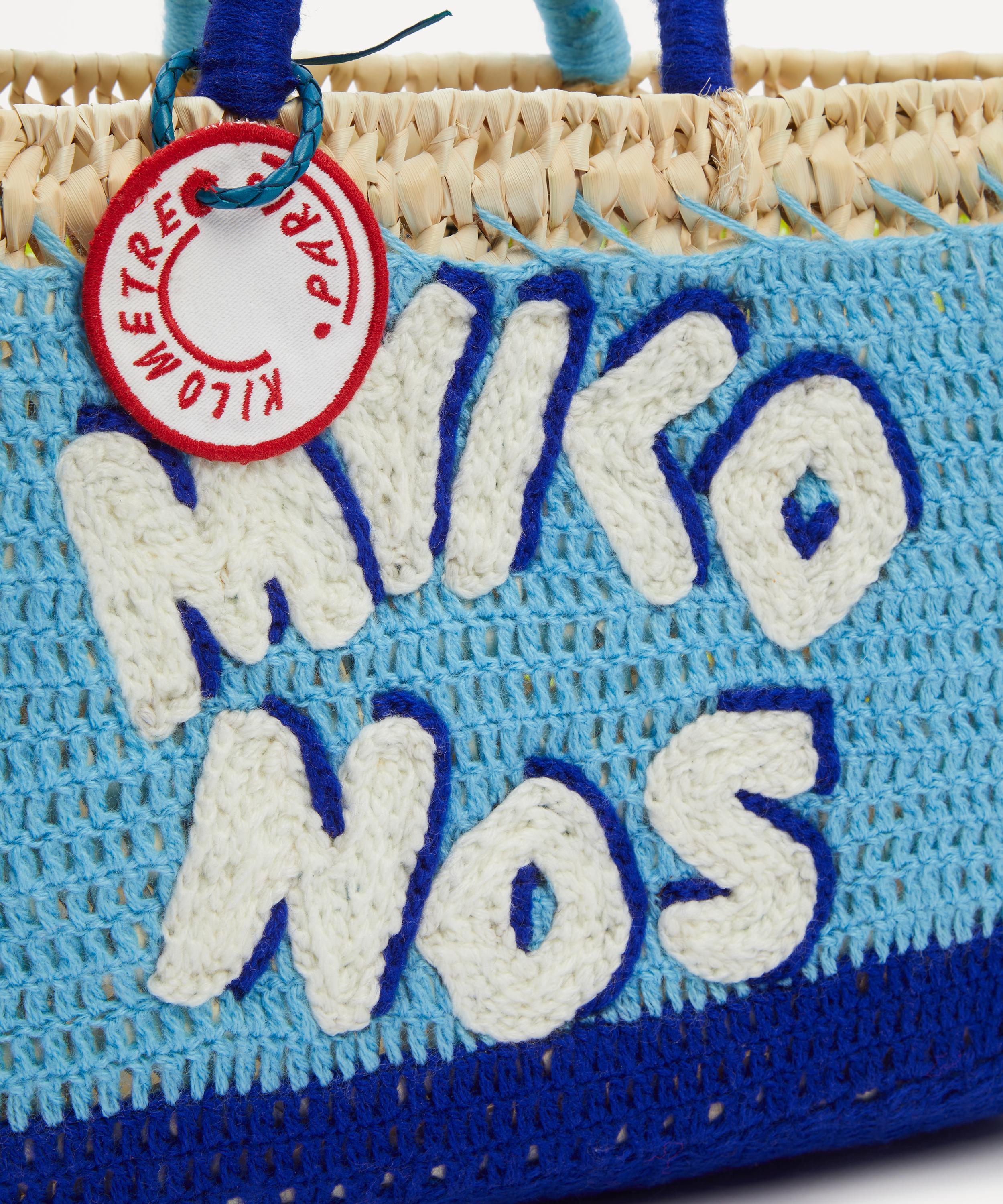Kilometre Paris - Mykonos Undercover Medium Basket Bag image number 3