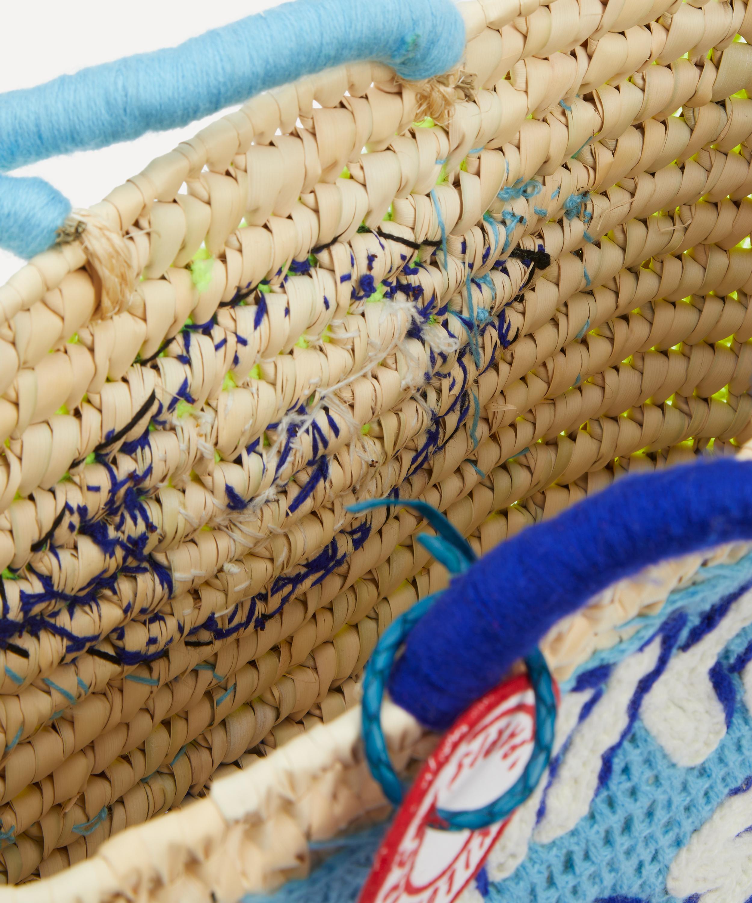 Kilometre Paris - Mykonos Undercover Medium Basket Bag image number 4