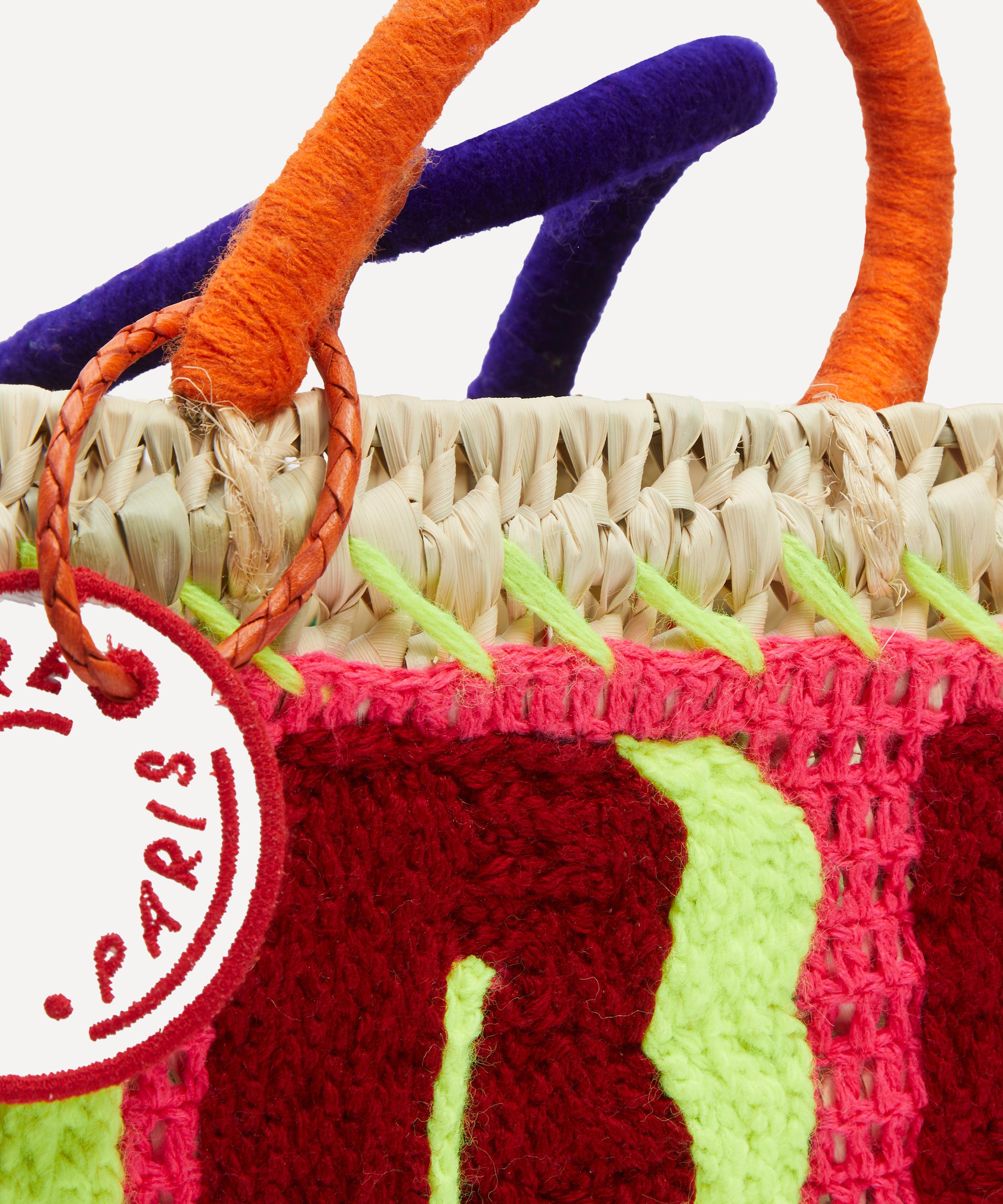 Kilometre Paris - Ibiza Undercover Medium Basket Bag image number 3