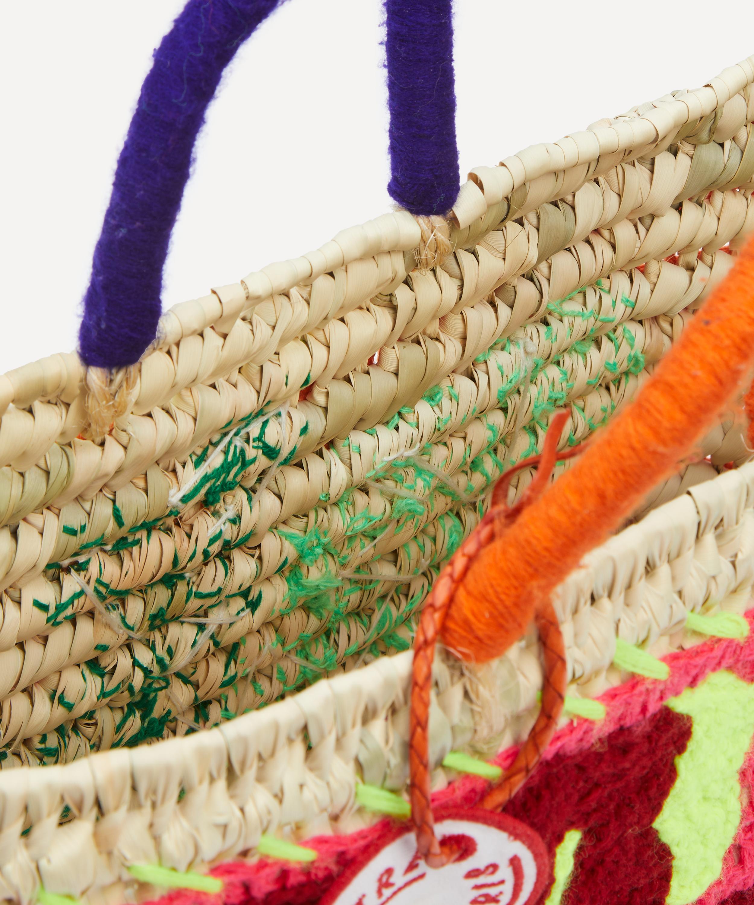 Kilometre Paris - Ibiza Undercover Medium Basket Bag image number 4