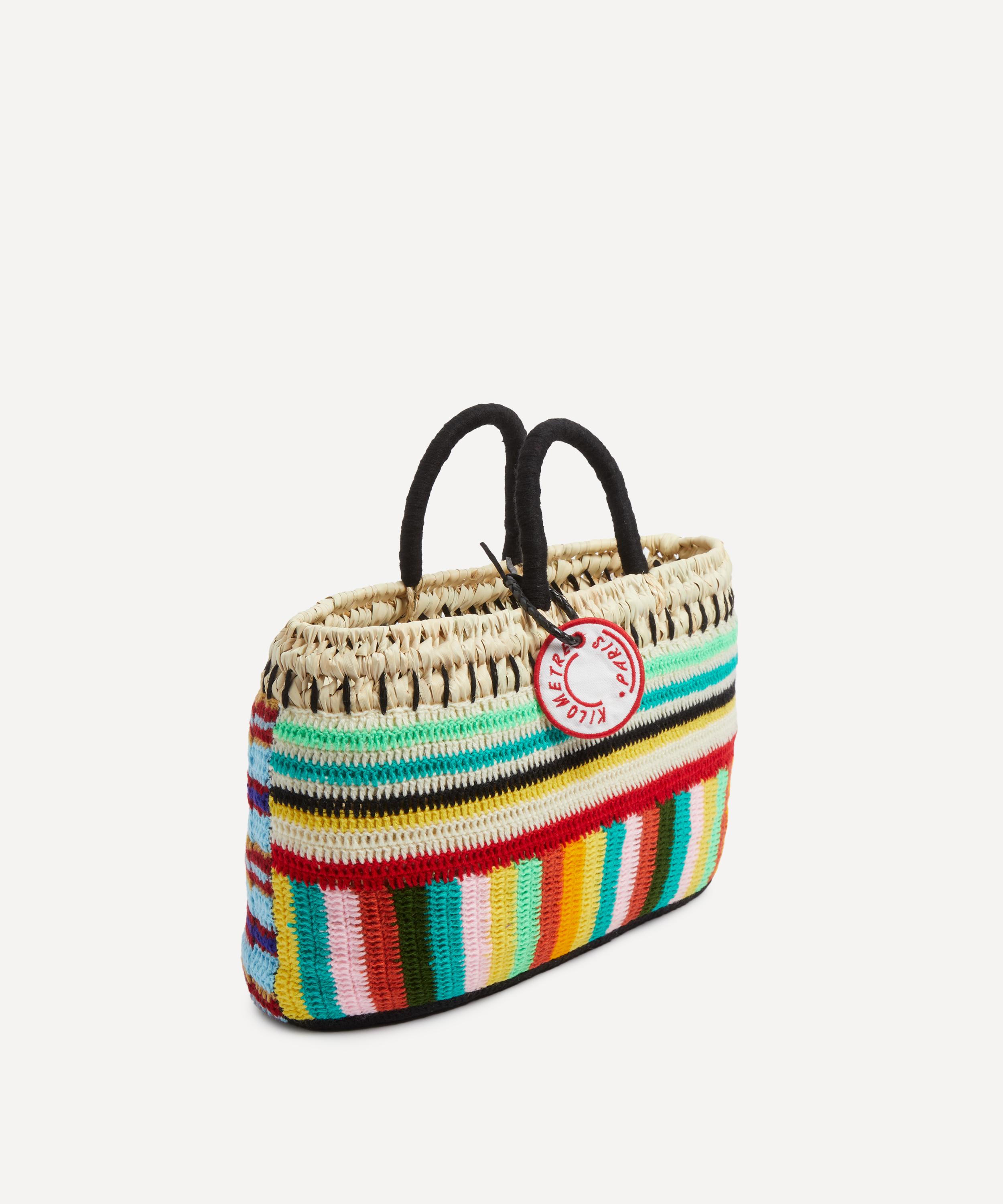 Kilometre Paris - Mismatch Horizontal Undercover Medium Basket Bag image number 1
