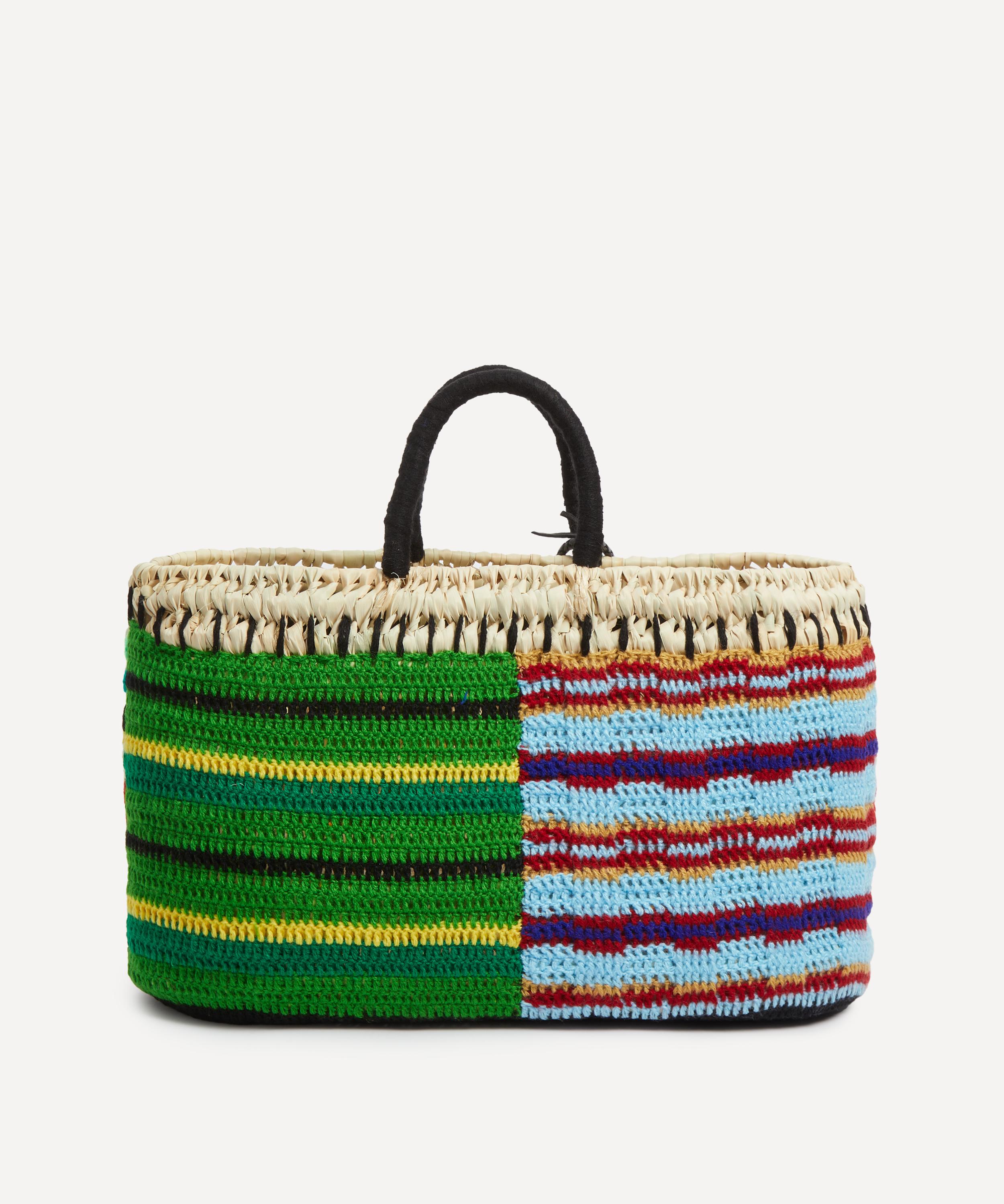 Kilometre Paris - Mismatch Horizontal Undercover Medium Basket Bag image number 2