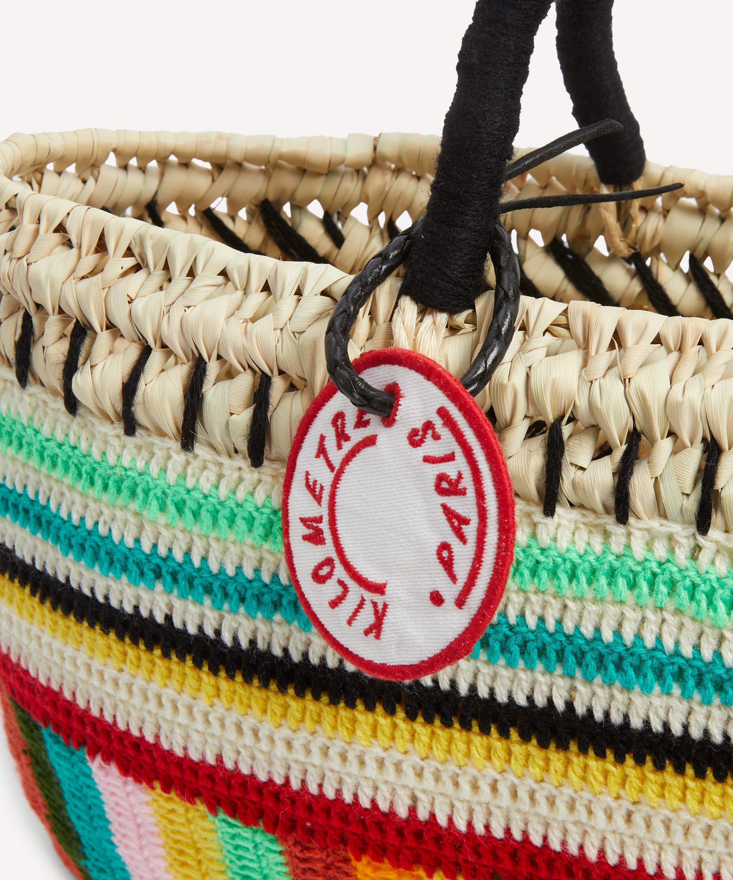 Kilometre Paris - Mismatch Horizontal Undercover Medium Basket Bag image number 3