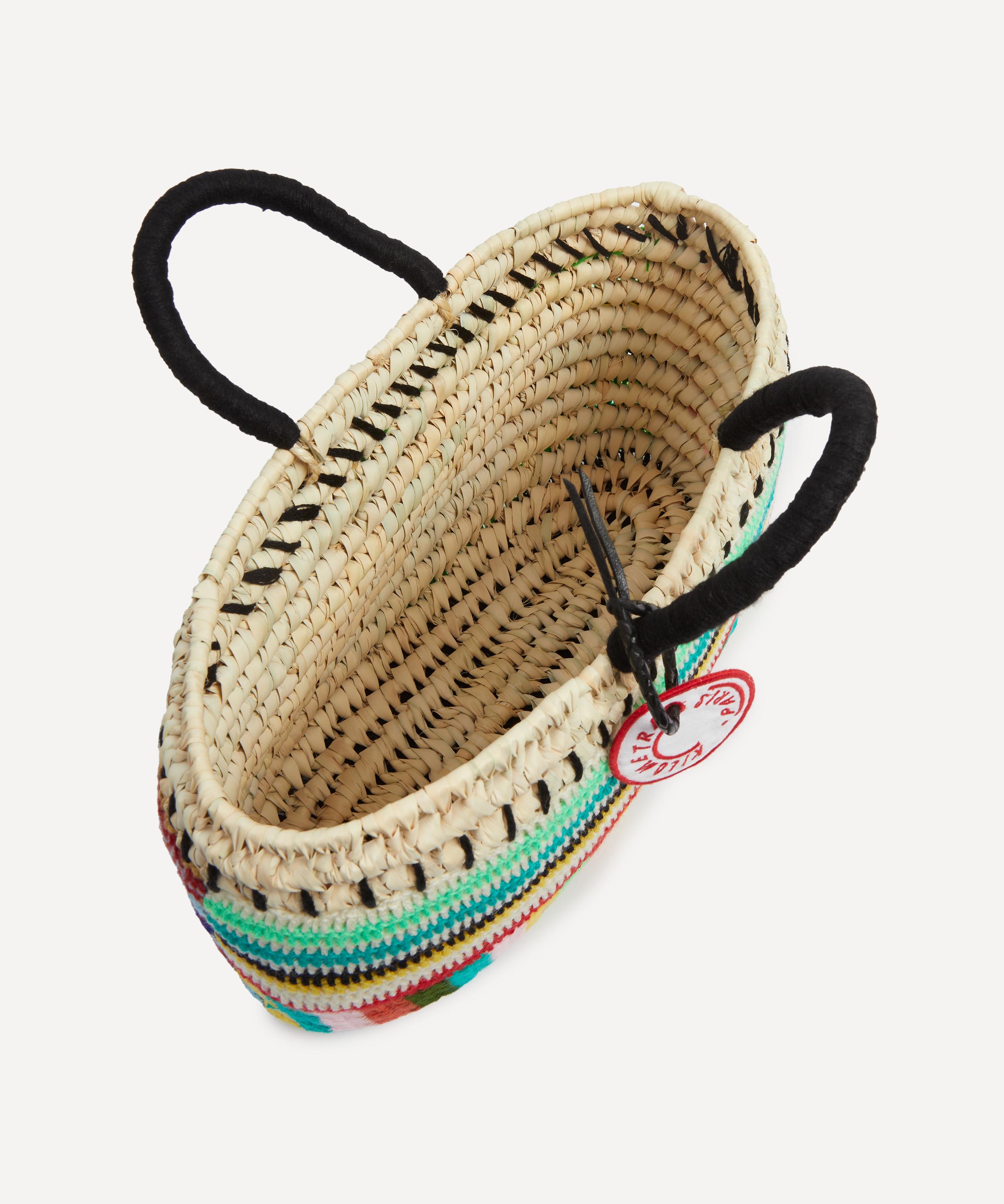 Kilometre Paris - Mismatch Horizontal Undercover Medium Basket Bag image number 4