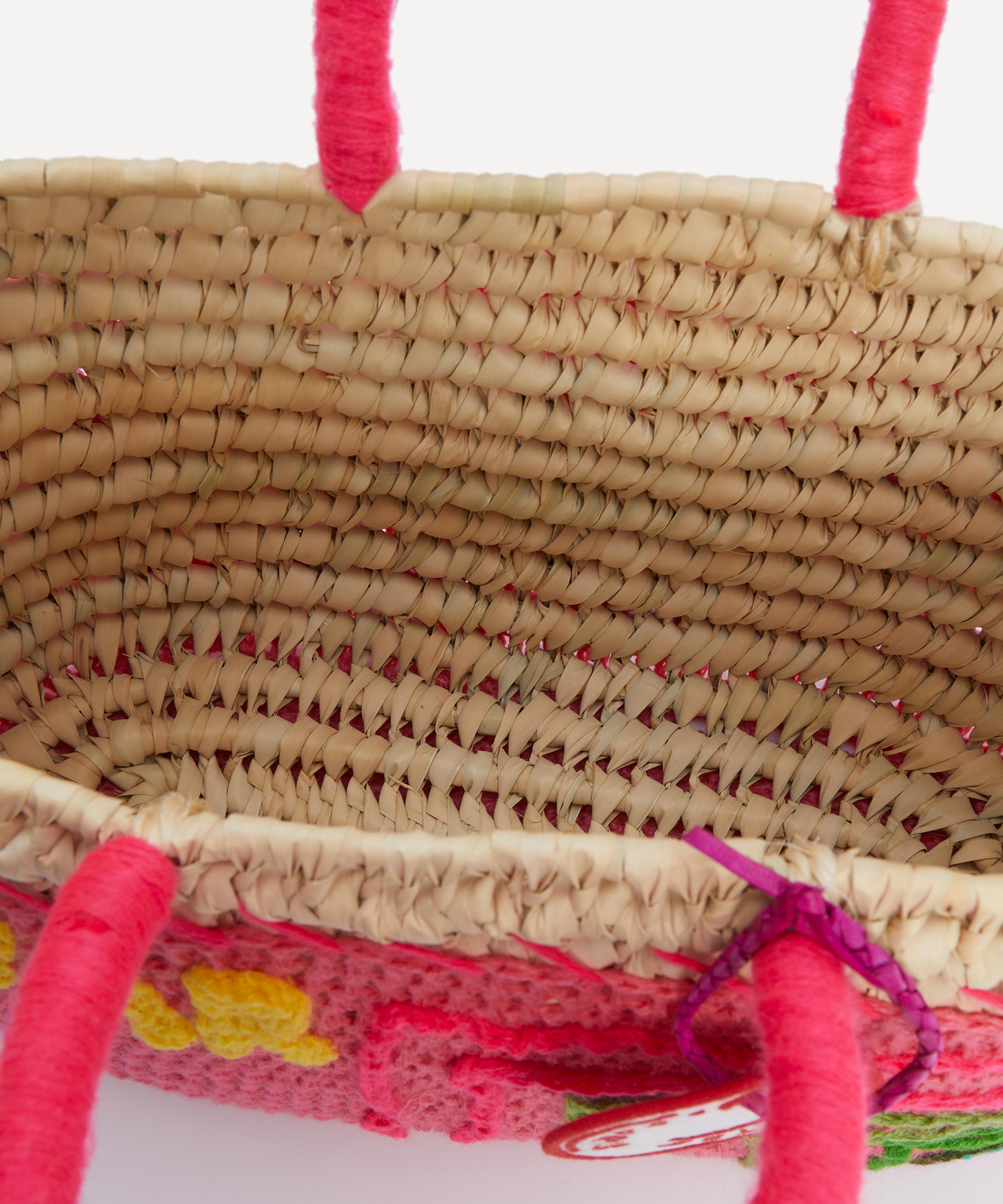Kilometre Paris - Lemon Undercover Medium Basket Bag image number 4
