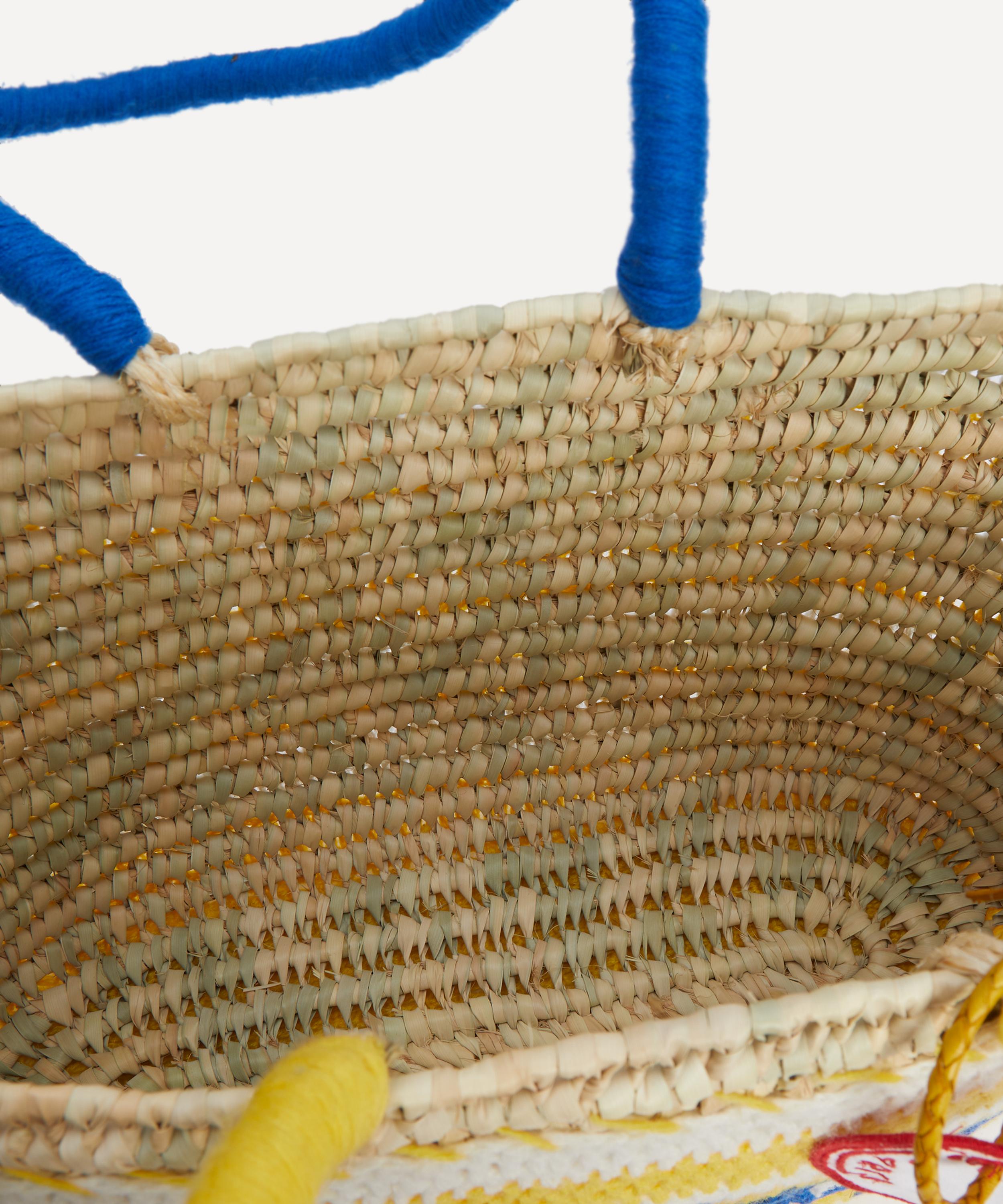 Kilometre Paris - Saint-Tropez Undercover Big Basket Bag image number 5