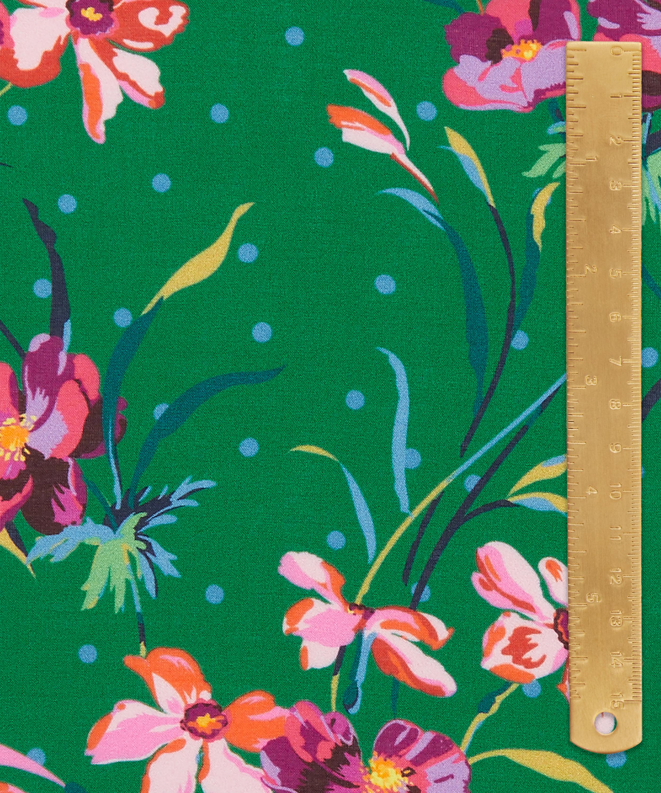 Liberty Fabrics - Poppy and Daffodil Oakshott Viscose Voile image number 4
