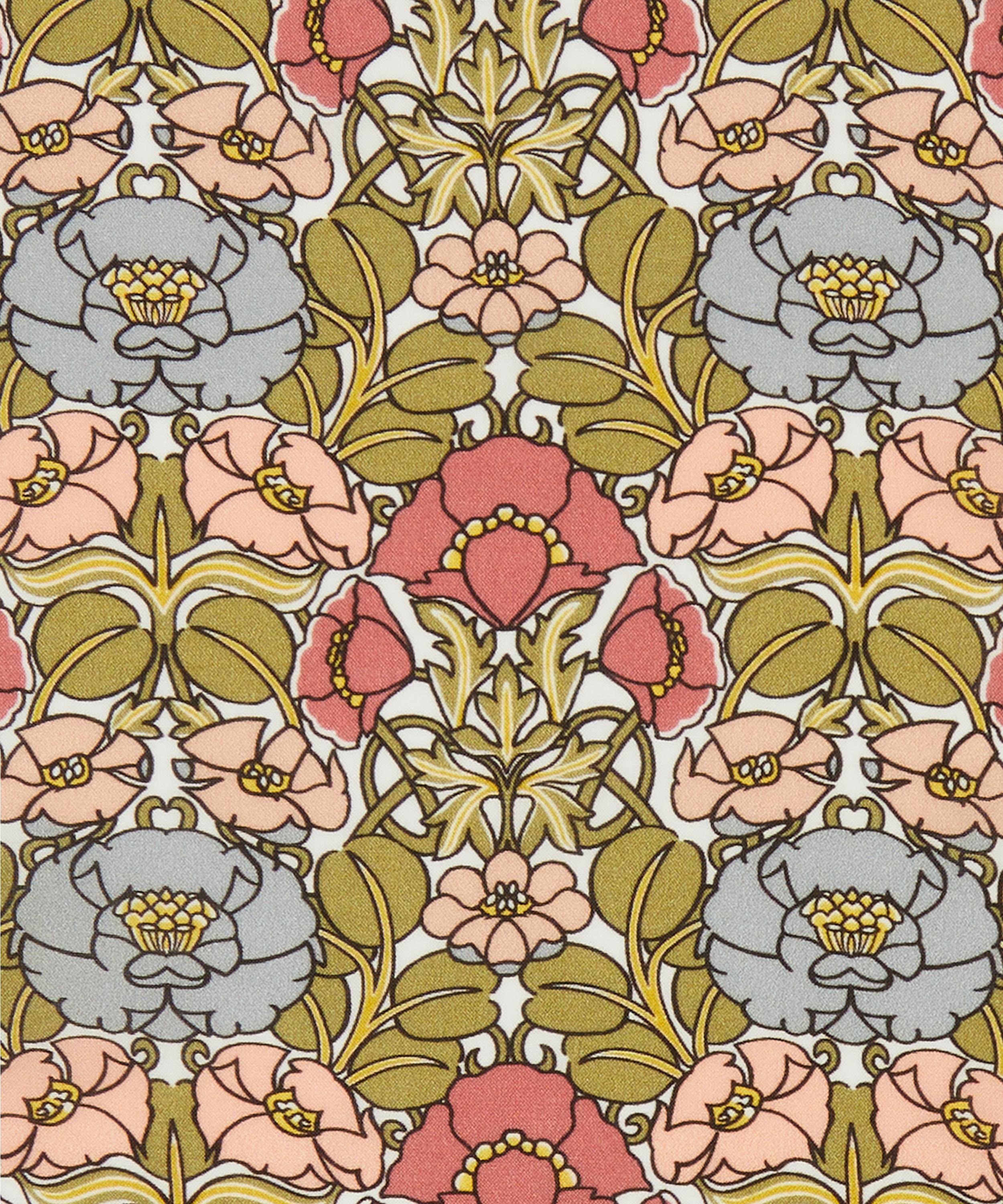 Liberty Fabrics - Jugendstil Trail Oakshott Viscose Voile