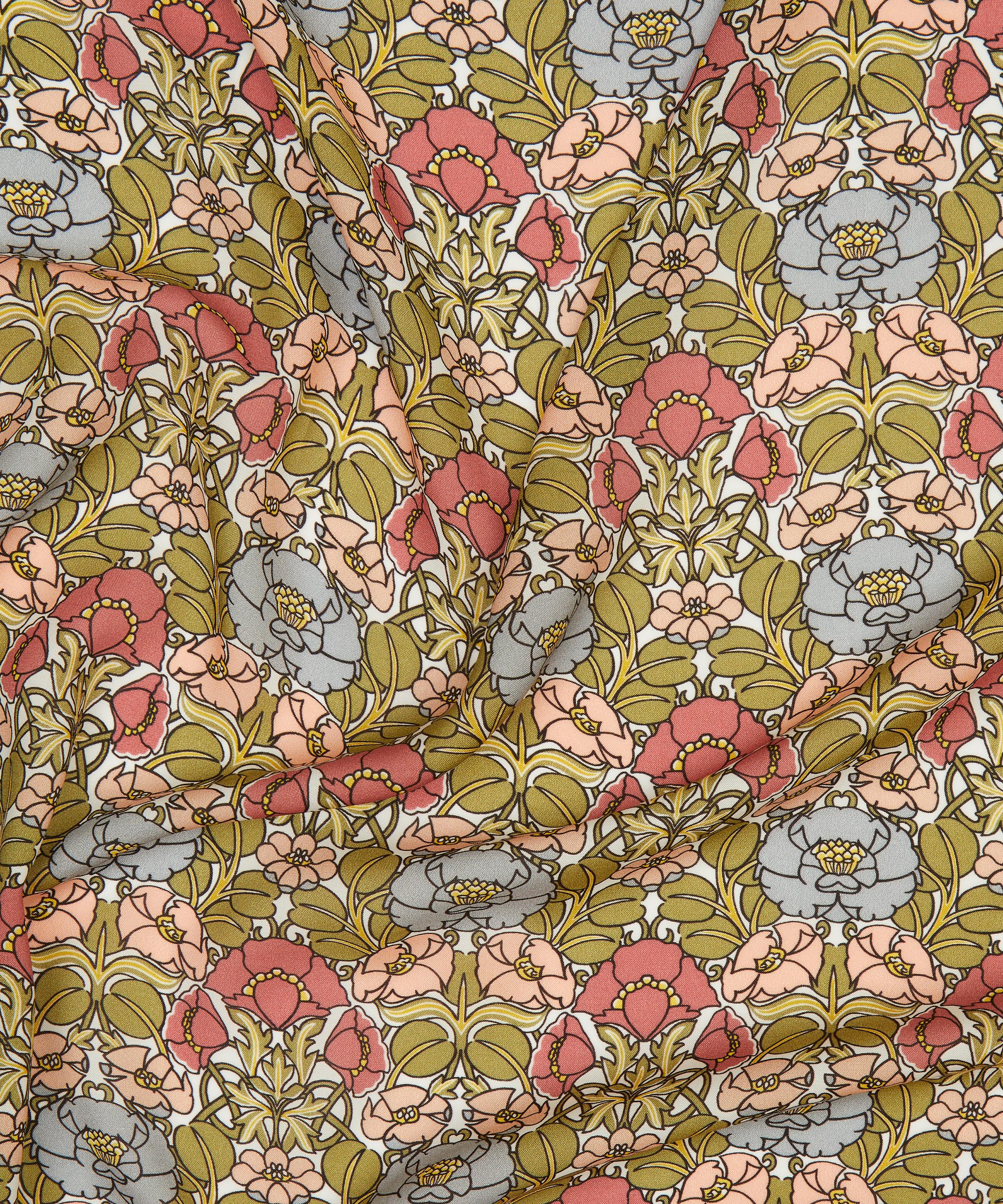 Liberty Fabrics - Jugendstil Trail Oakshott Viscose Voile image number 3