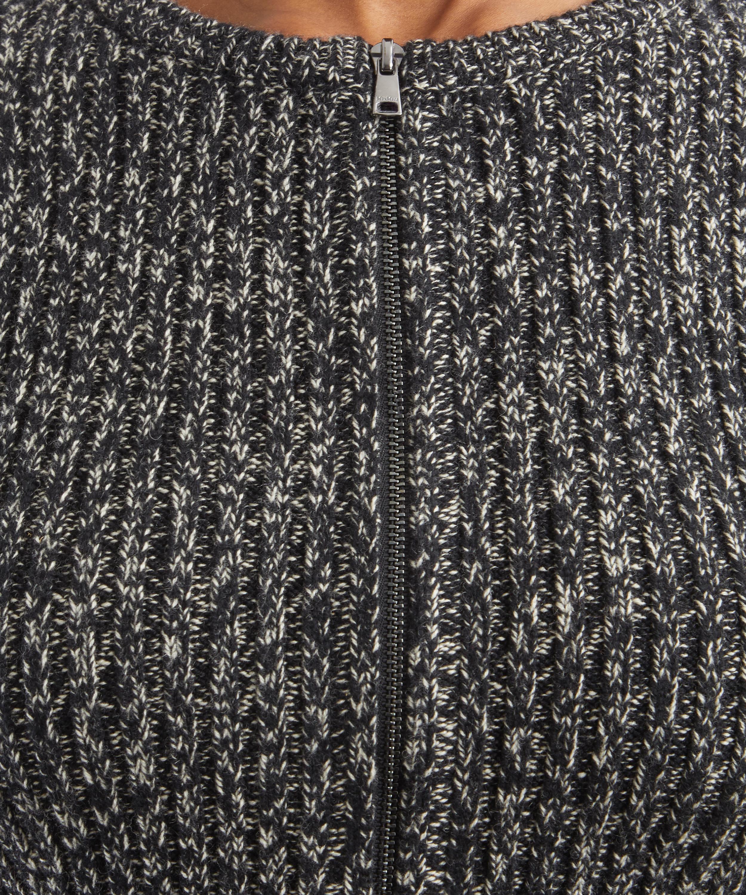 Max Mara - Kim Wool-Cashmere Peplum Cardigan image number 4