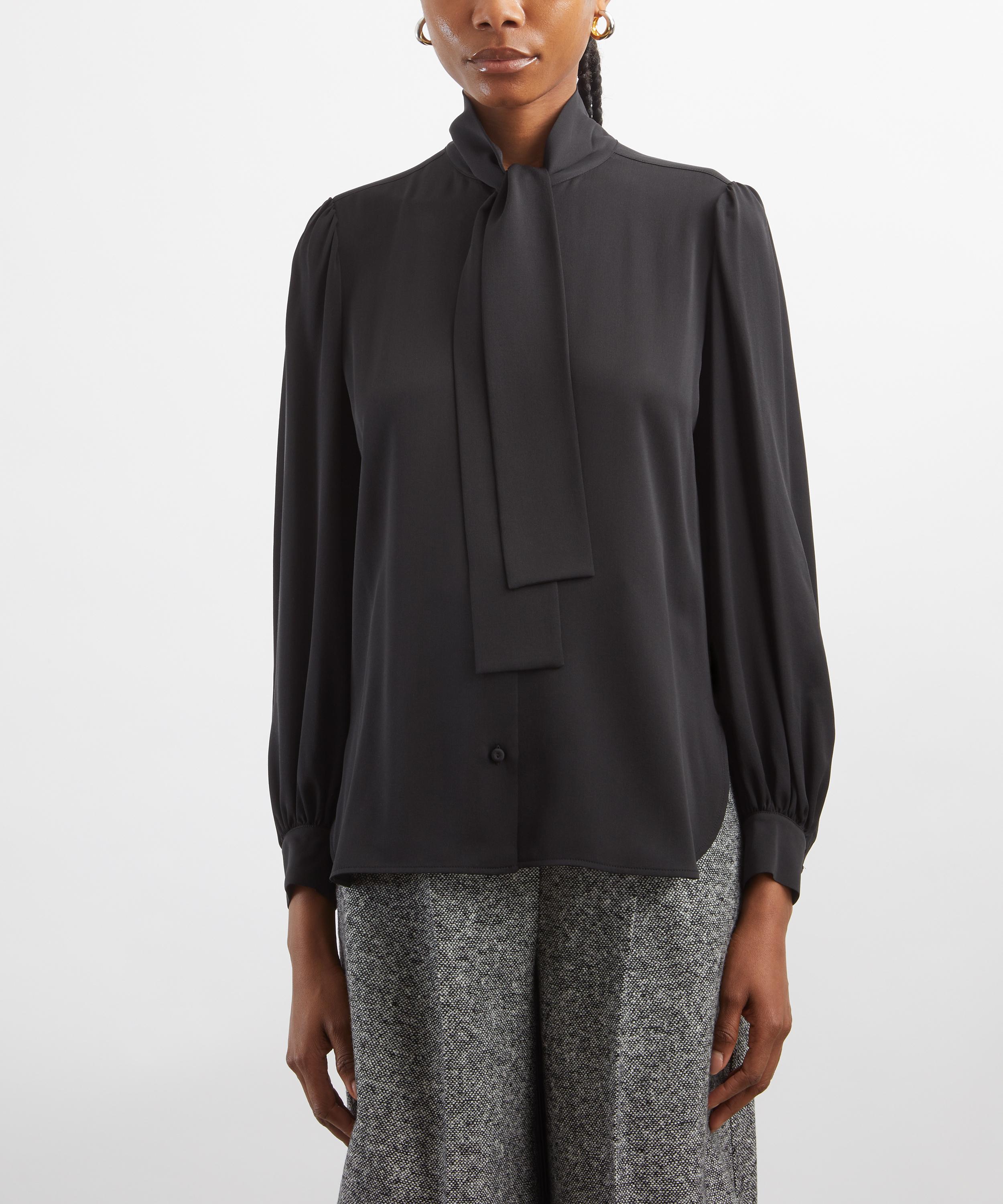 Max Mara - Melania Silk Carmeuse Shirt image number 2
