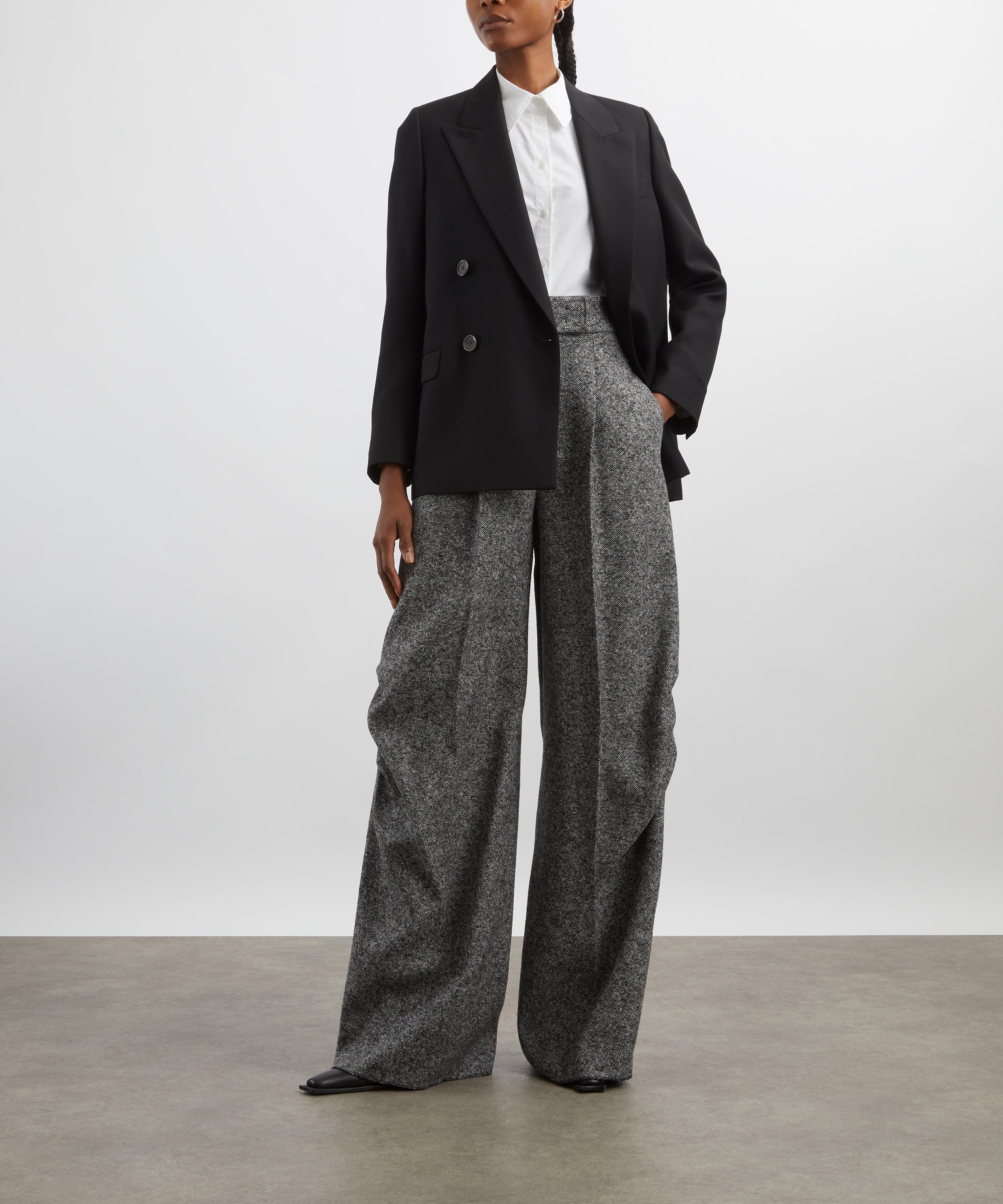 Max Mara - Simone Wool-Silk Tweed Trousers image number 1