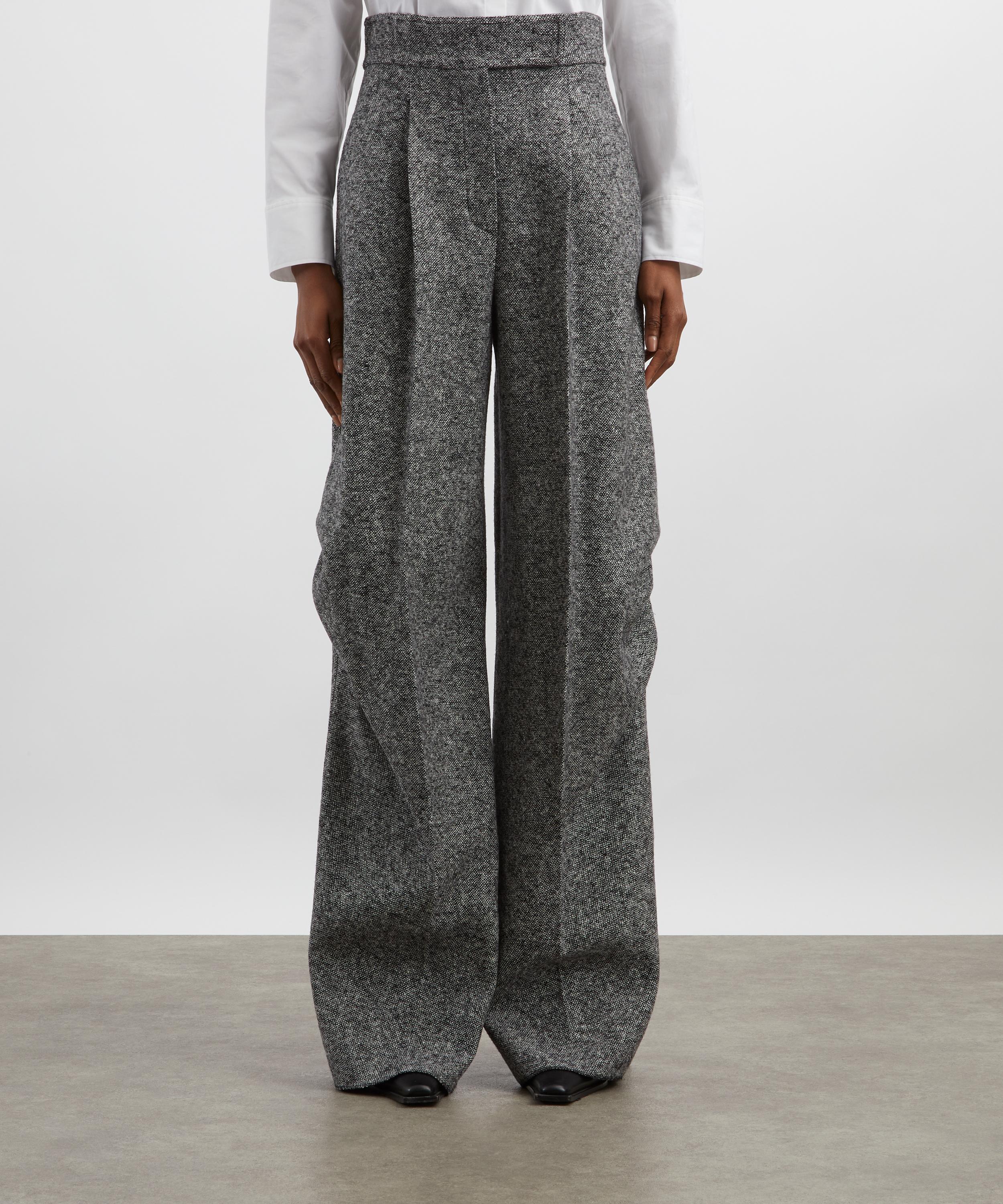 Max Mara - Simone Wool-Silk Tweed Trousers image number 2